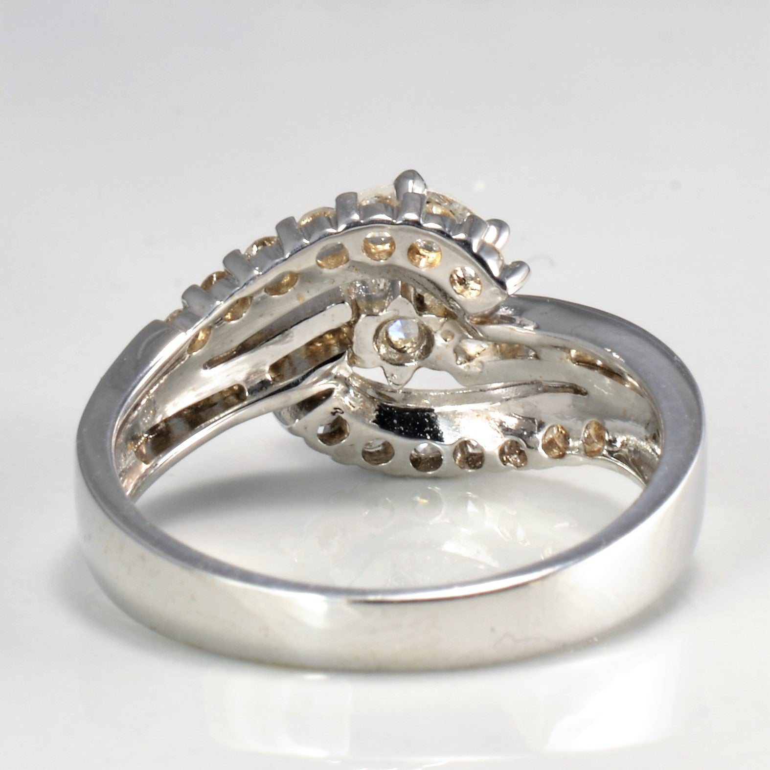 Bypass Diamond Engagement Ring | 1.35 ctw, SZ 6.25 |