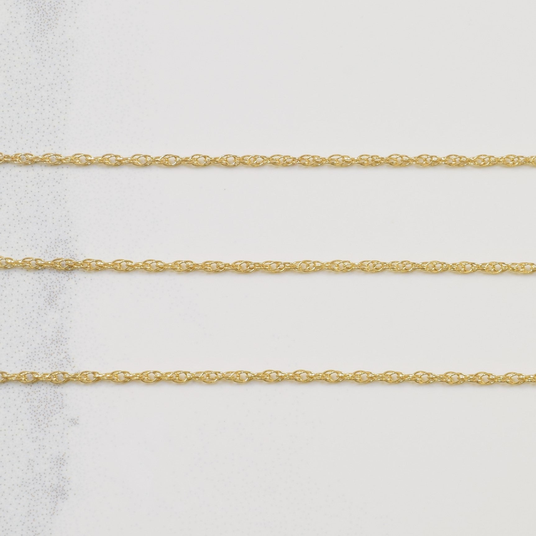 10k Yellow Gold Prince of Wales Chain | 18