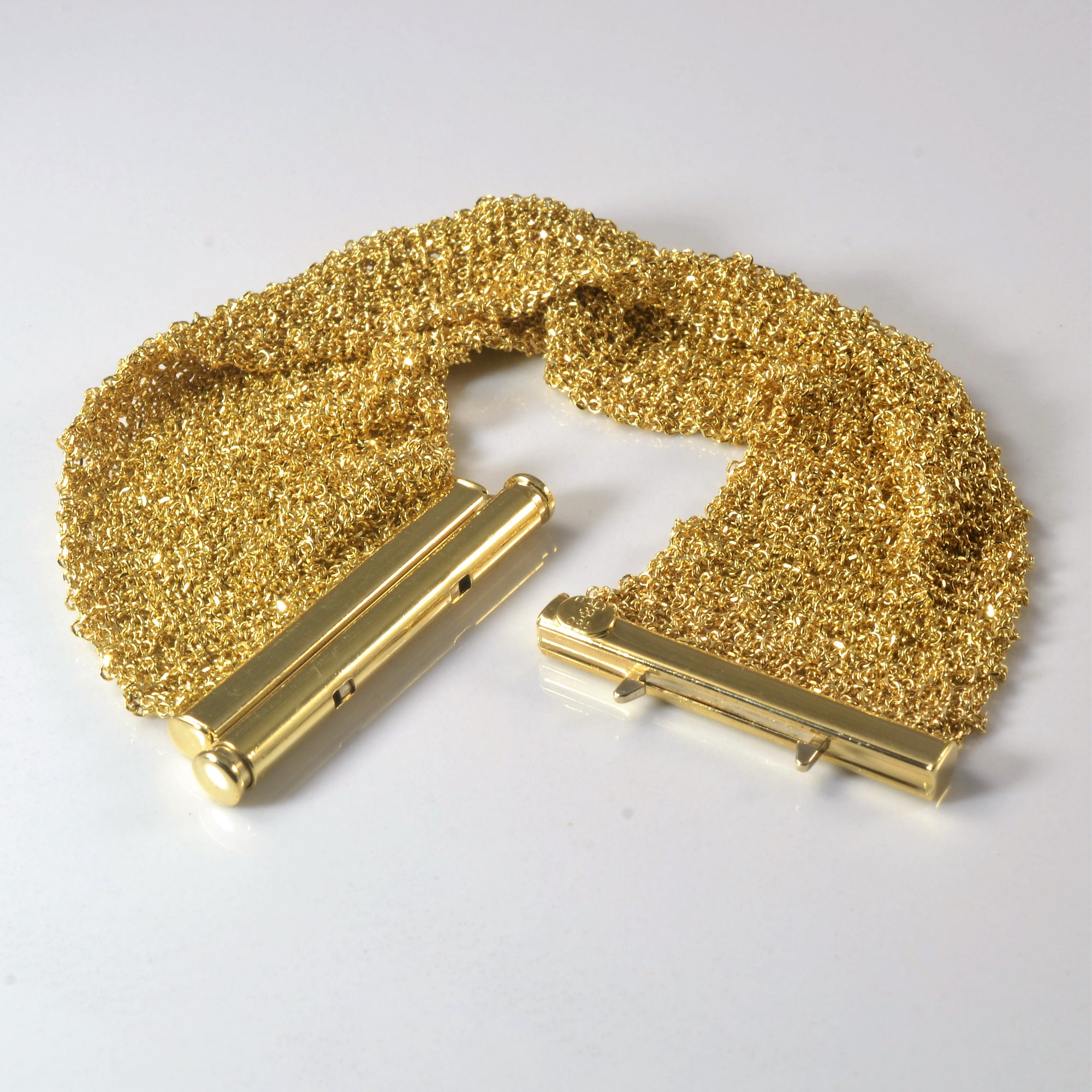 18k Woven Yellow Gold Jewellery Suite | 235.15 grams