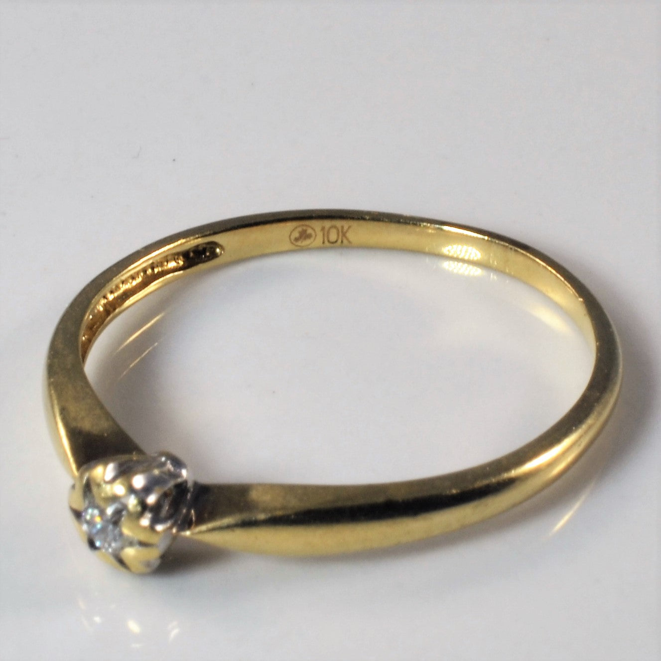 Solitaire Diamond Ring | 0.05ct | SZ 6.25 |