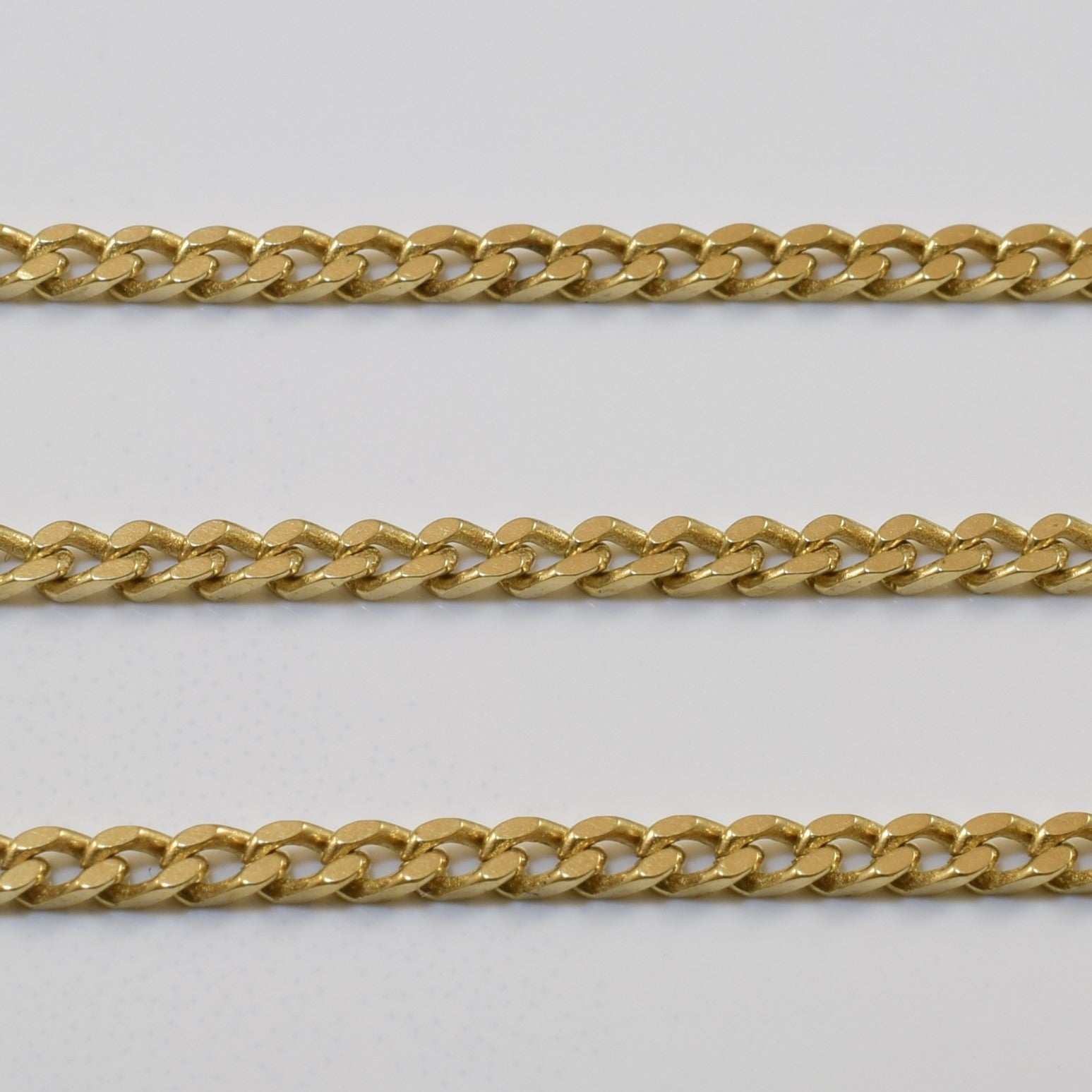 10k Yellow Gold Curb Chain | 22.5" |