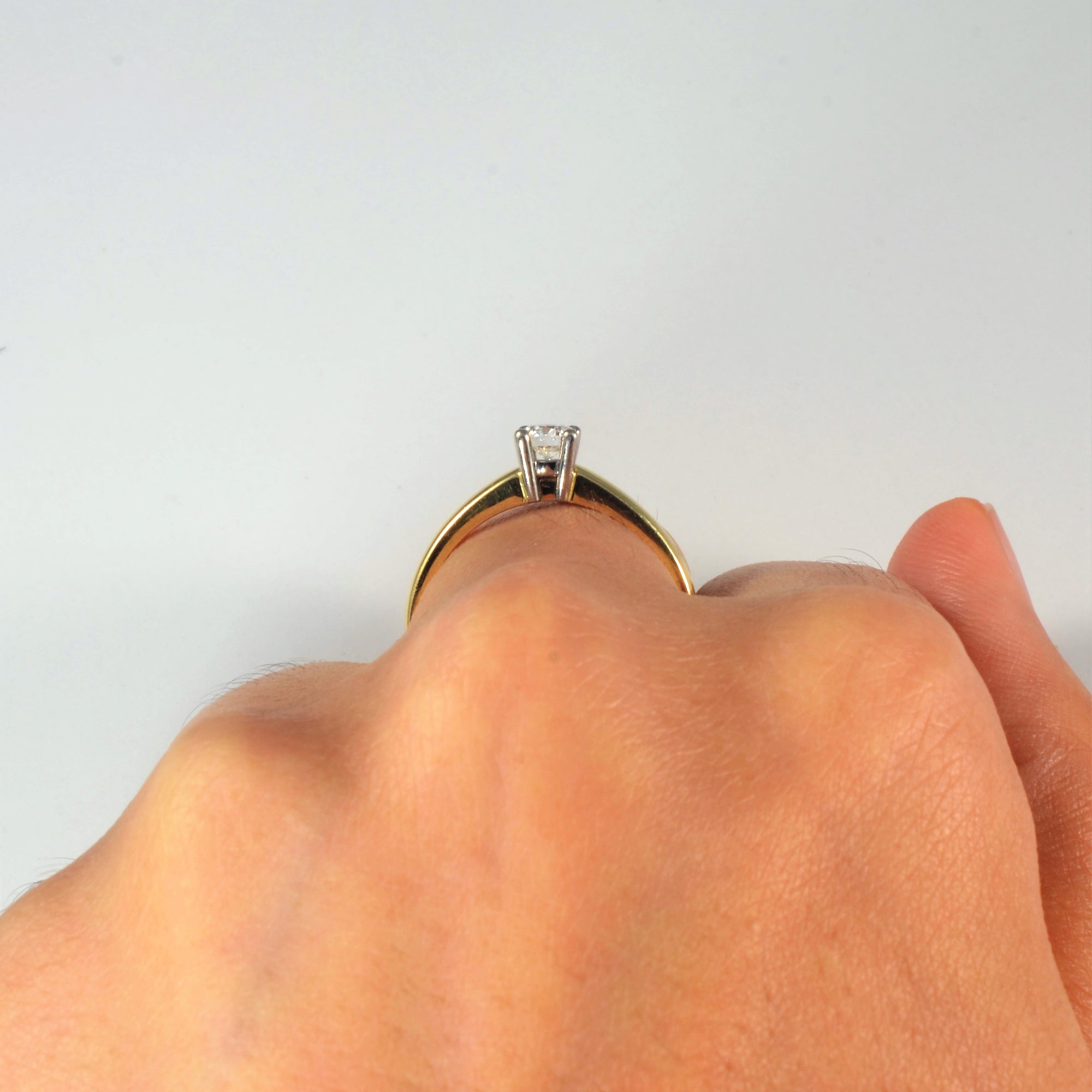 Birks' Solitaire Diamond Ring | 0.27ct | SZ 7 |