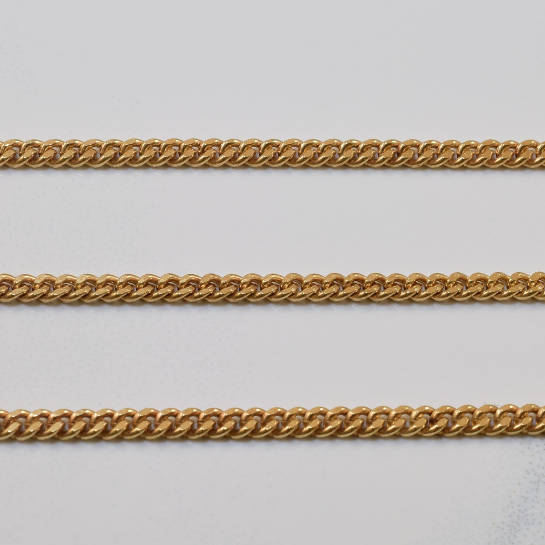 10k Yellow Gold Curb Chain | 24" |