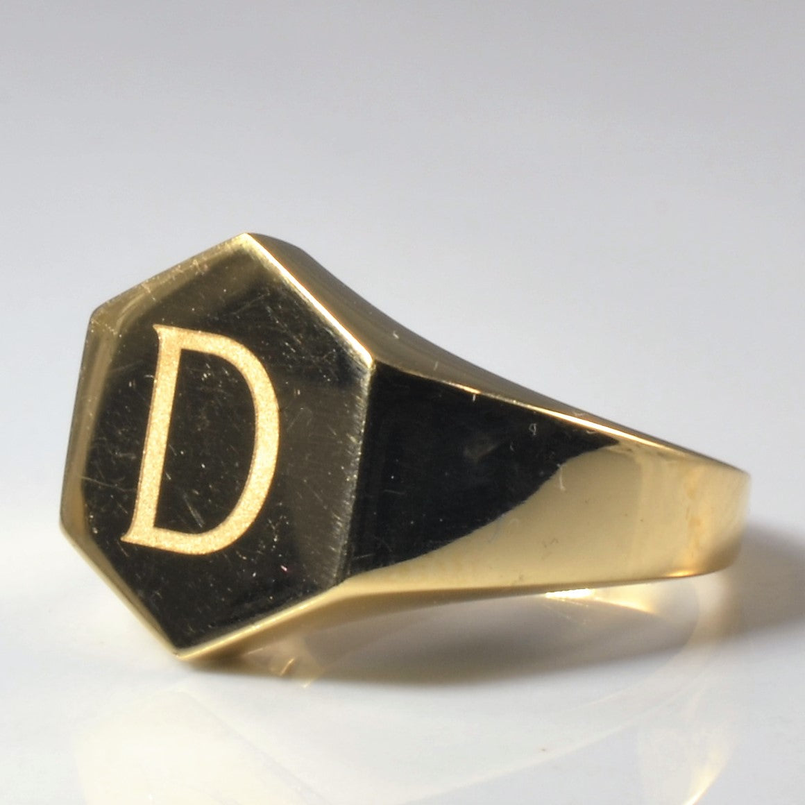 Birks' Bee Chic Initial "D" Signet Ring | SZ 6 |