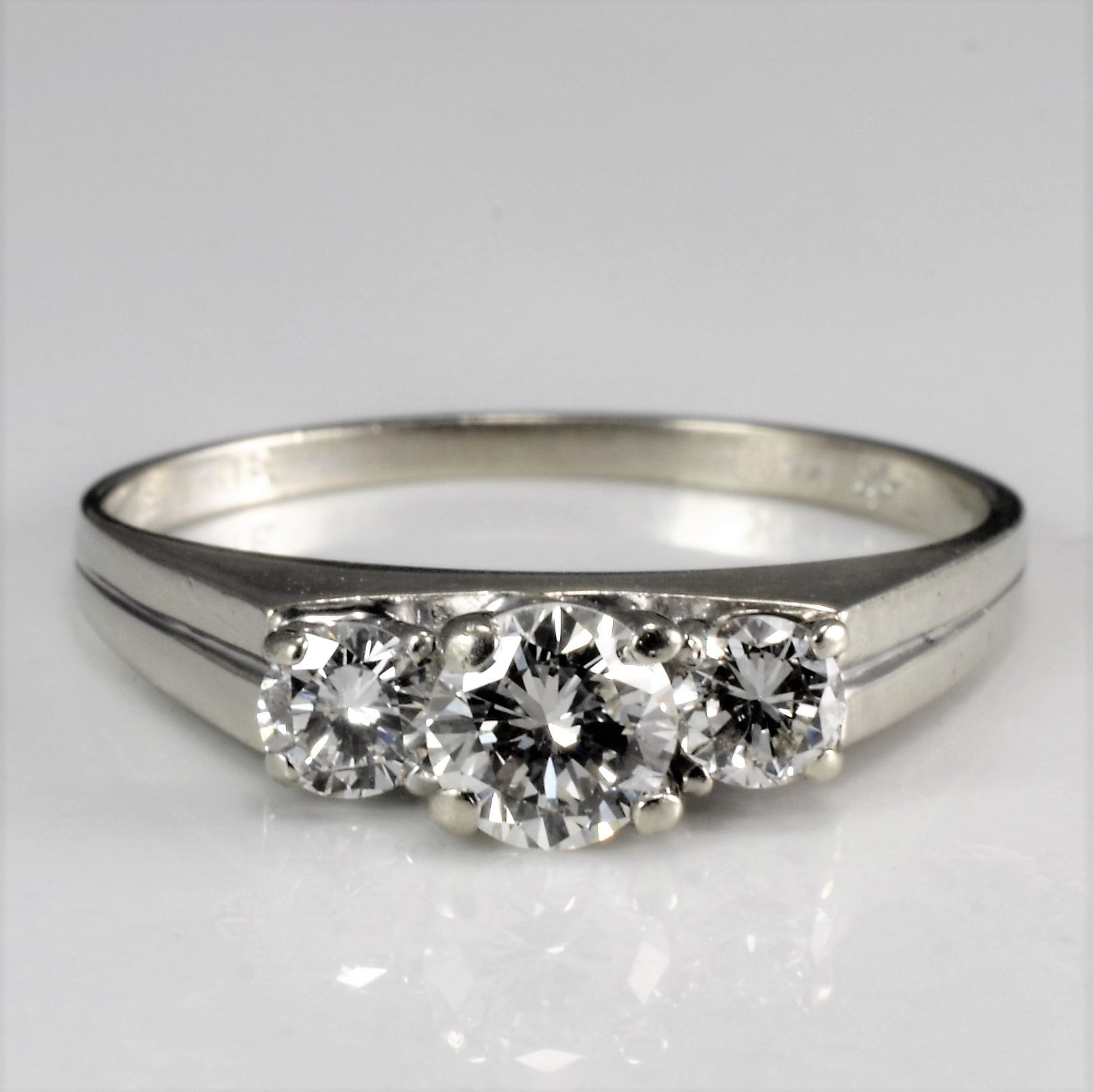Three Stone Diamond Ring | 0.53 ctw, SZ 6.5 |