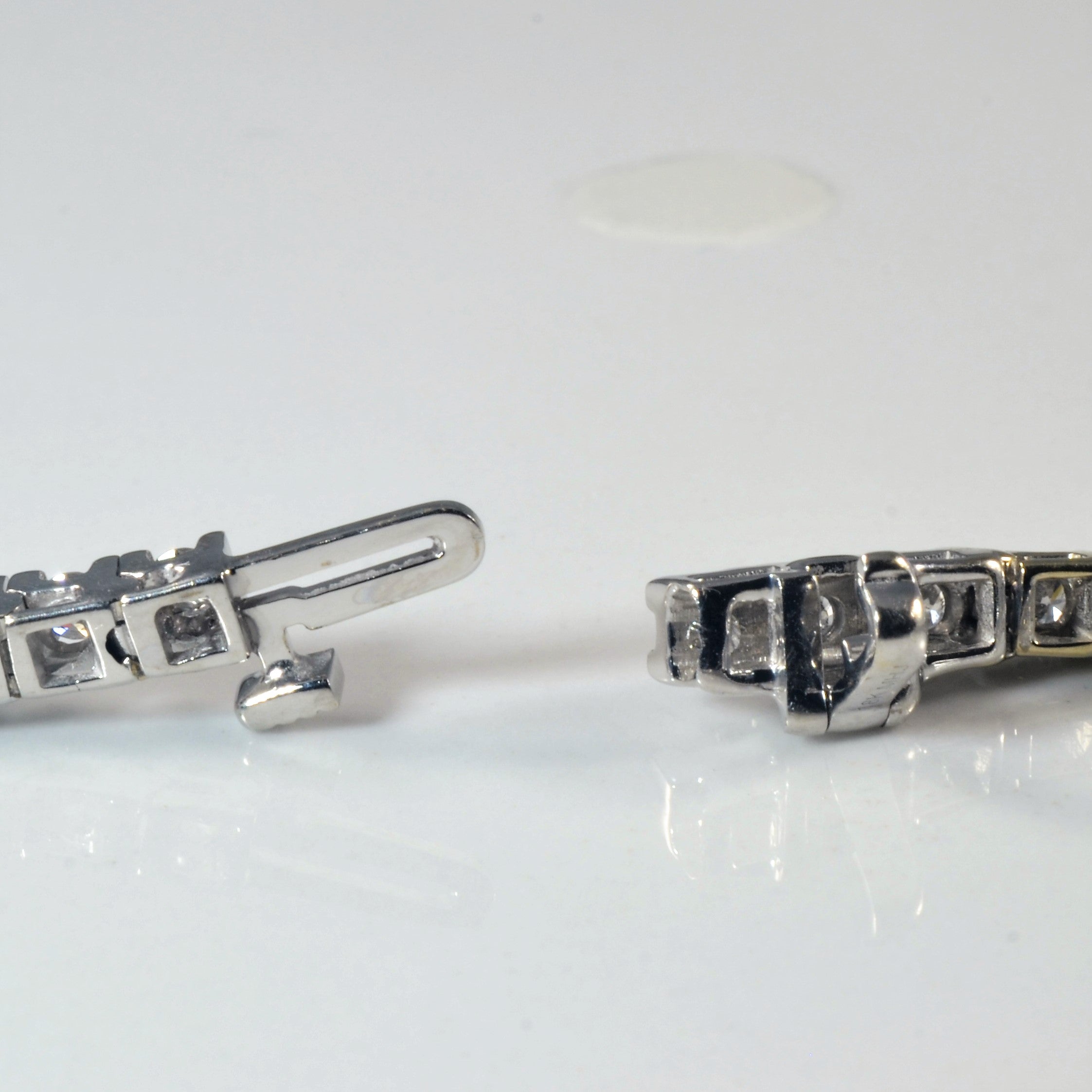 Bracelet de tennis en diamants | 2,55 ct | 17,8 cm | 