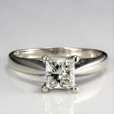 Princess Cut Diamond Ring | 1.00 ct | SI2, J | SZ 7.75 |