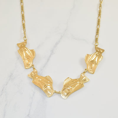 Indigenous Orca Necklace | 17
