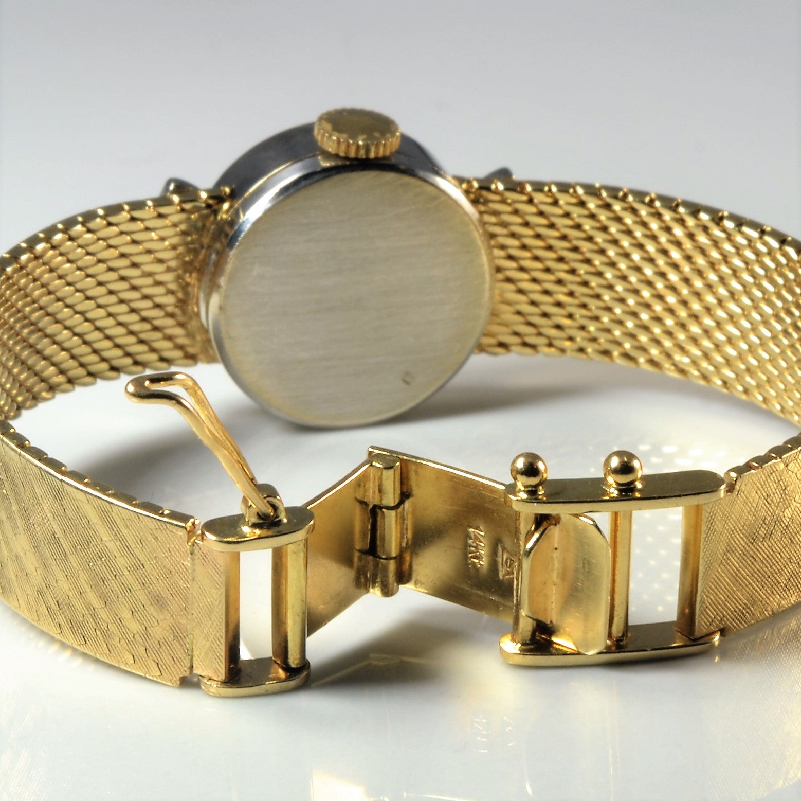 'Omega' Gold Diamond Watch | 0.30ctw | 5.5
