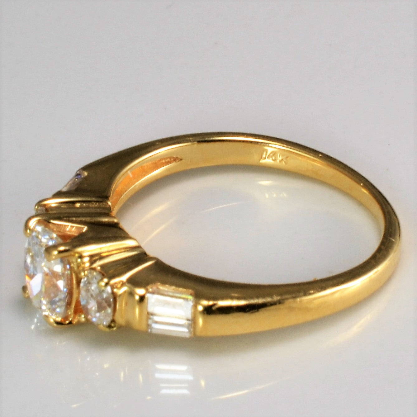 Five Stone Diamond Engagement Ring | 1.00 ctw, SZ 5 |