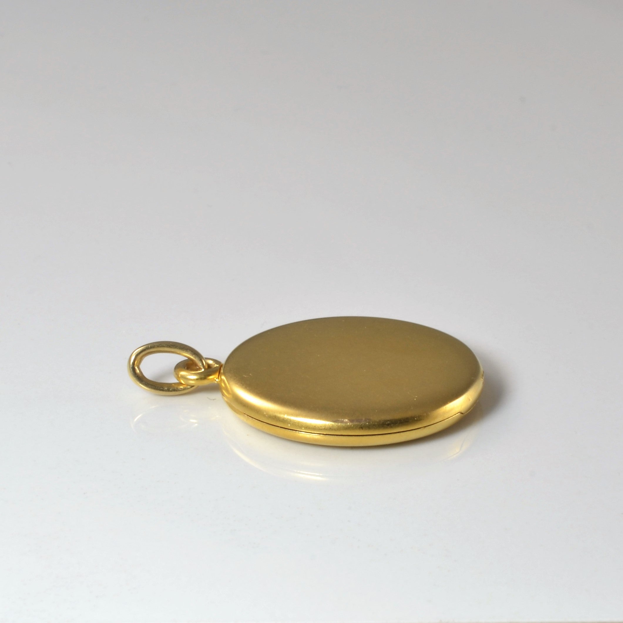 Plain Gold Locket |