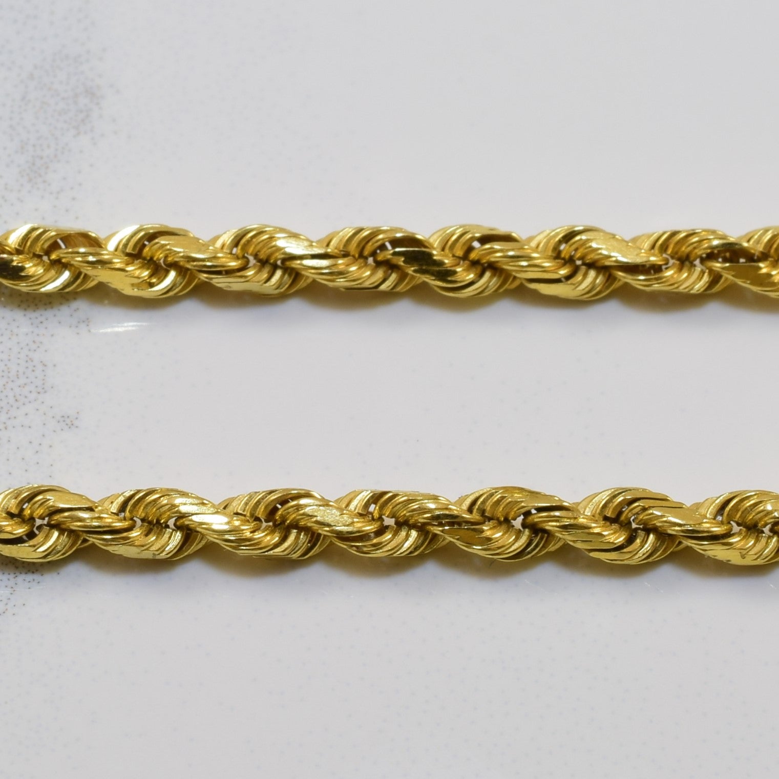 French rope gold chain Clearance