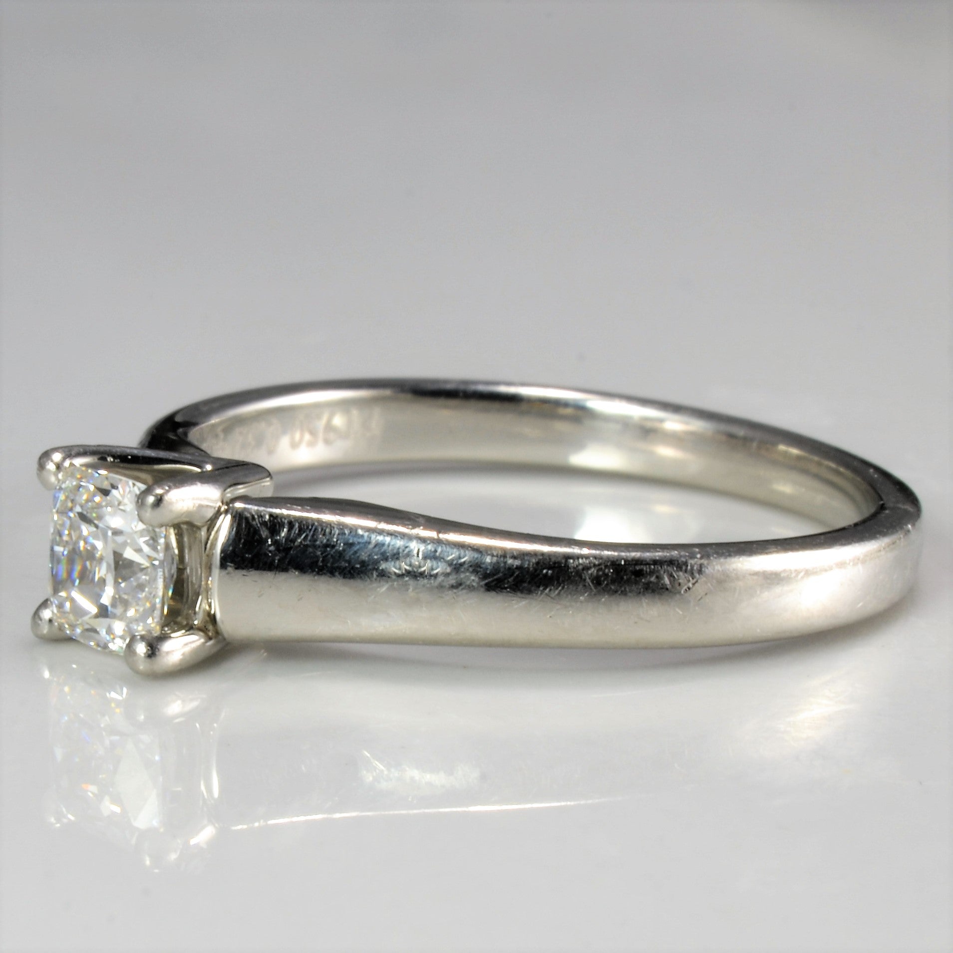 Birks' Amorique Solitaire Diamond Ring | 0.32 ct | SZ 5.5 |