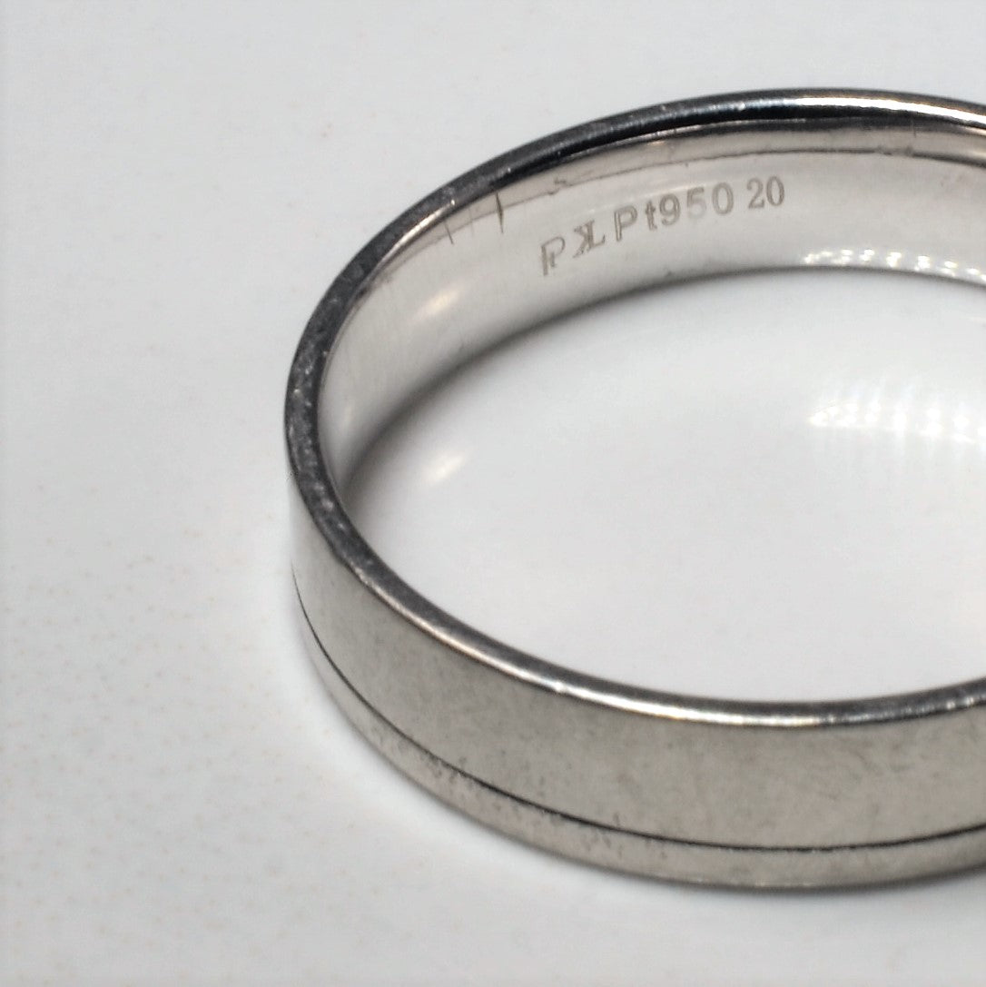 Platinum Wedding Band | SZ 9 |