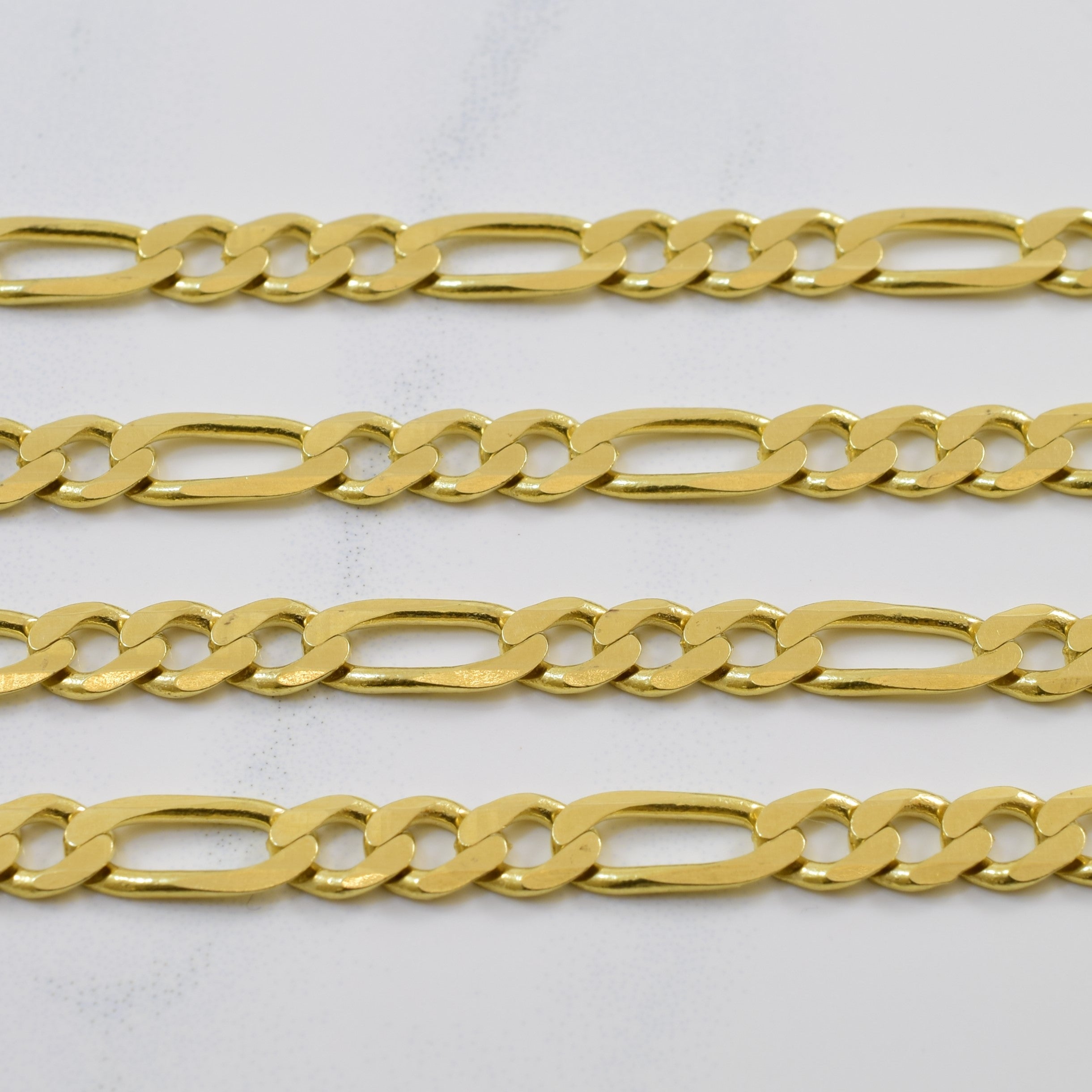 14k Yellow Gold Figaro Chain | 25" |