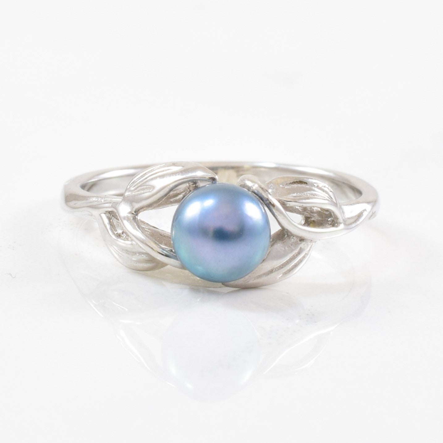 Nested Pearl Ring | 1.17ct | SZ 6 |