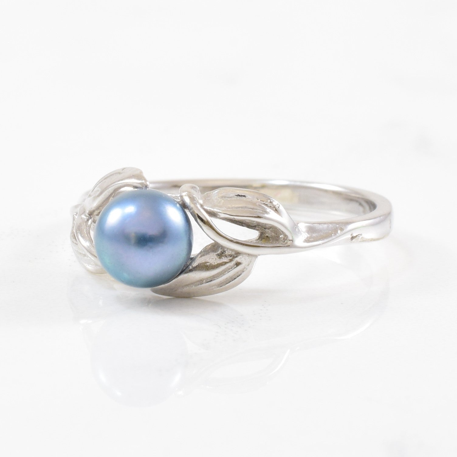 Nested Pearl Ring | 1.17ct | SZ 6 |