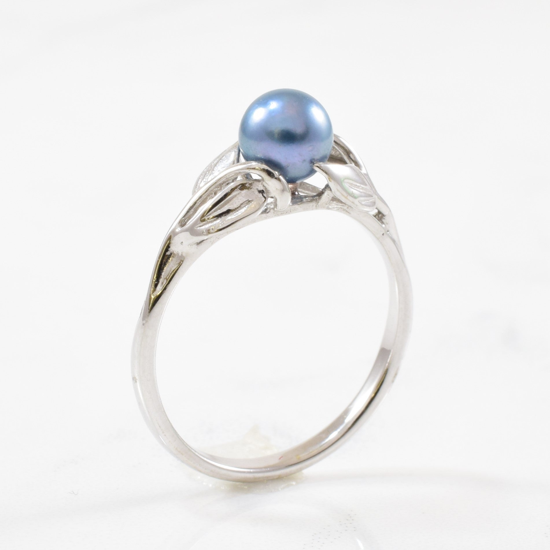 Nested Pearl Ring | 1.17ct | SZ 6 |