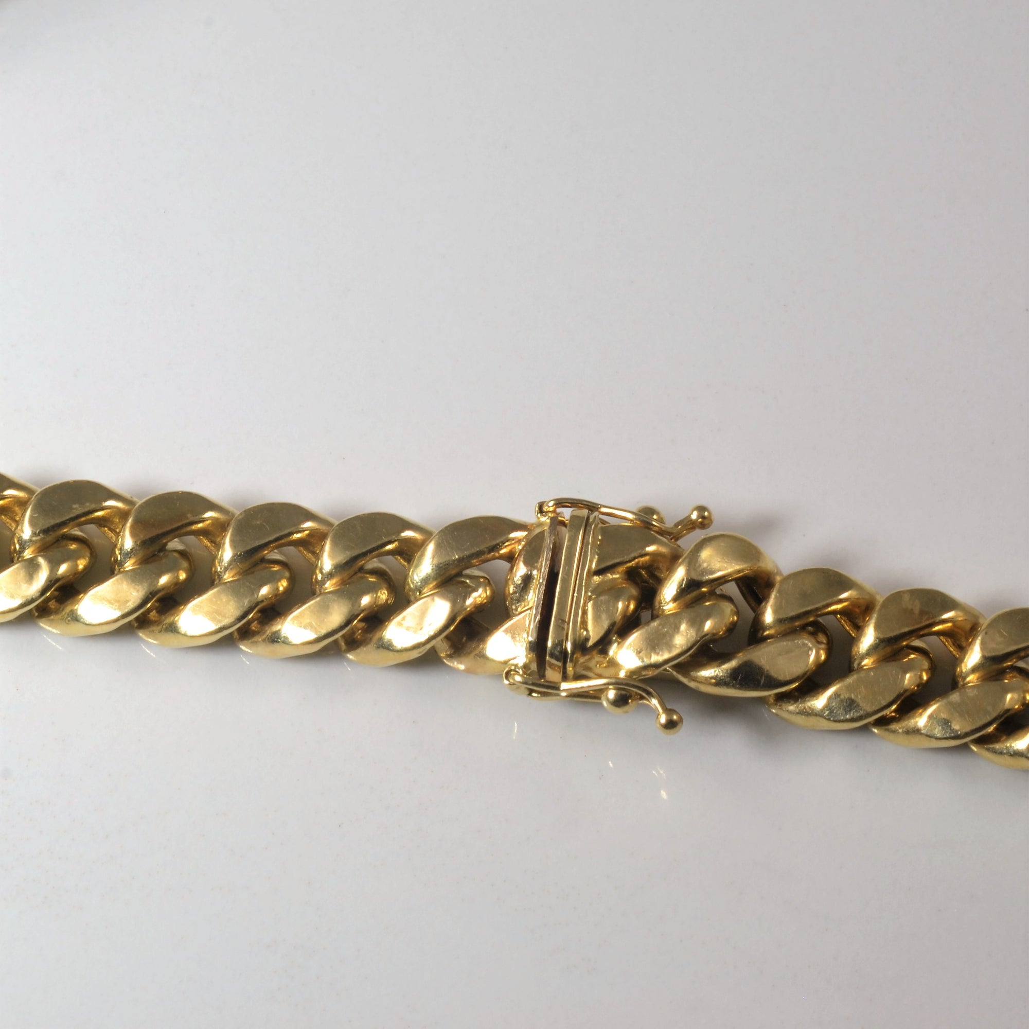 14k Yellow Gold Curb Chain | 26