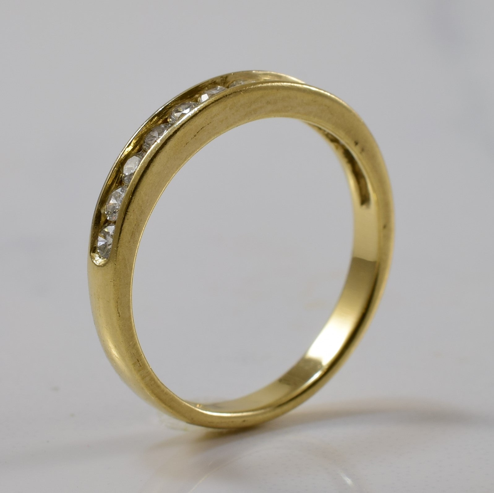 Diamond Semi Eternity Ring | 0.25ctw | SZ 5.75 |