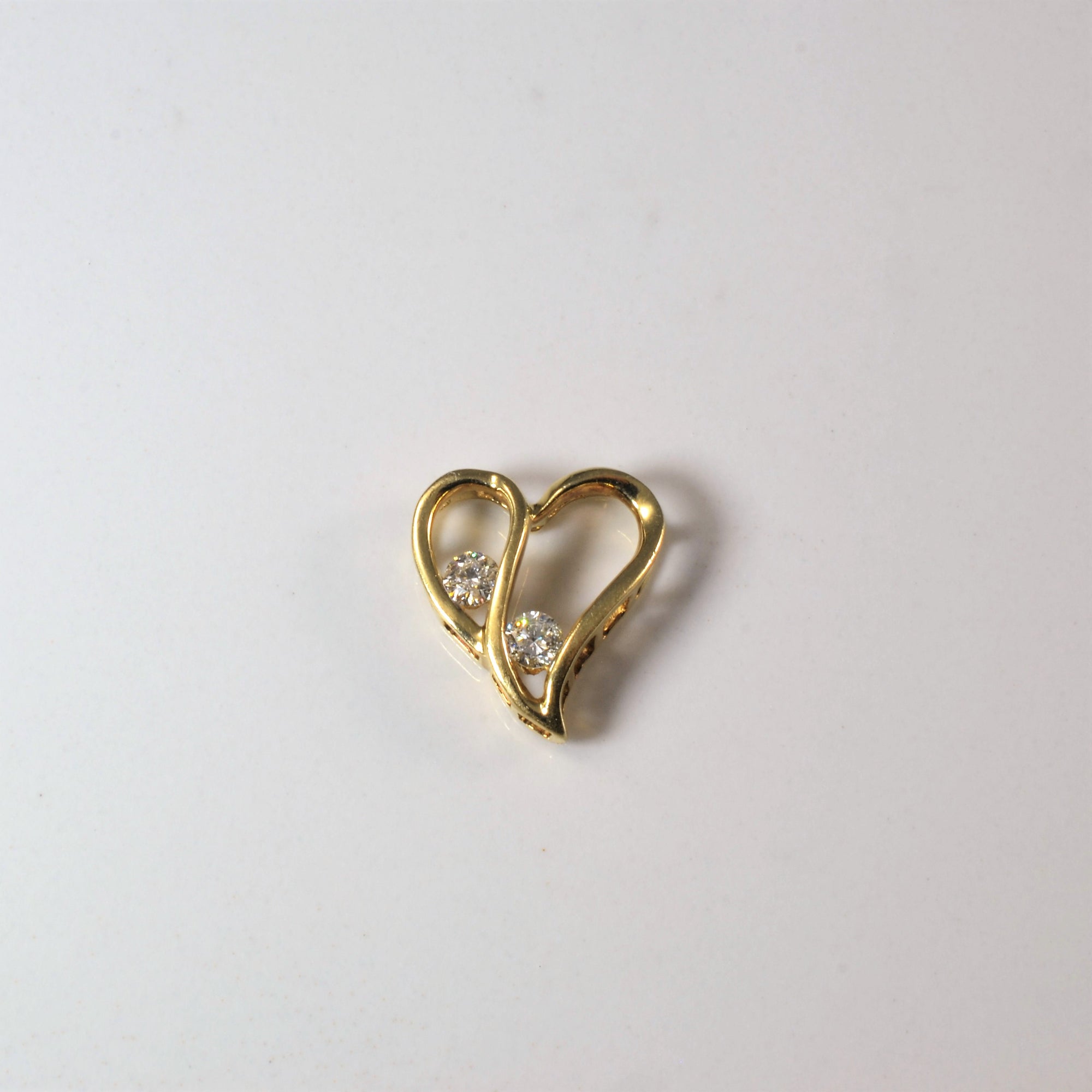 Diamond Heart Pendant | 0.20ctw |
