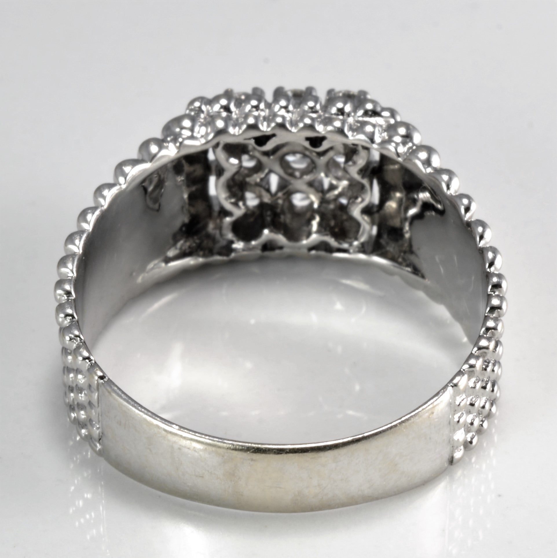Textured Diamond Ring | 0.30 ctw, SZ 8.5 |