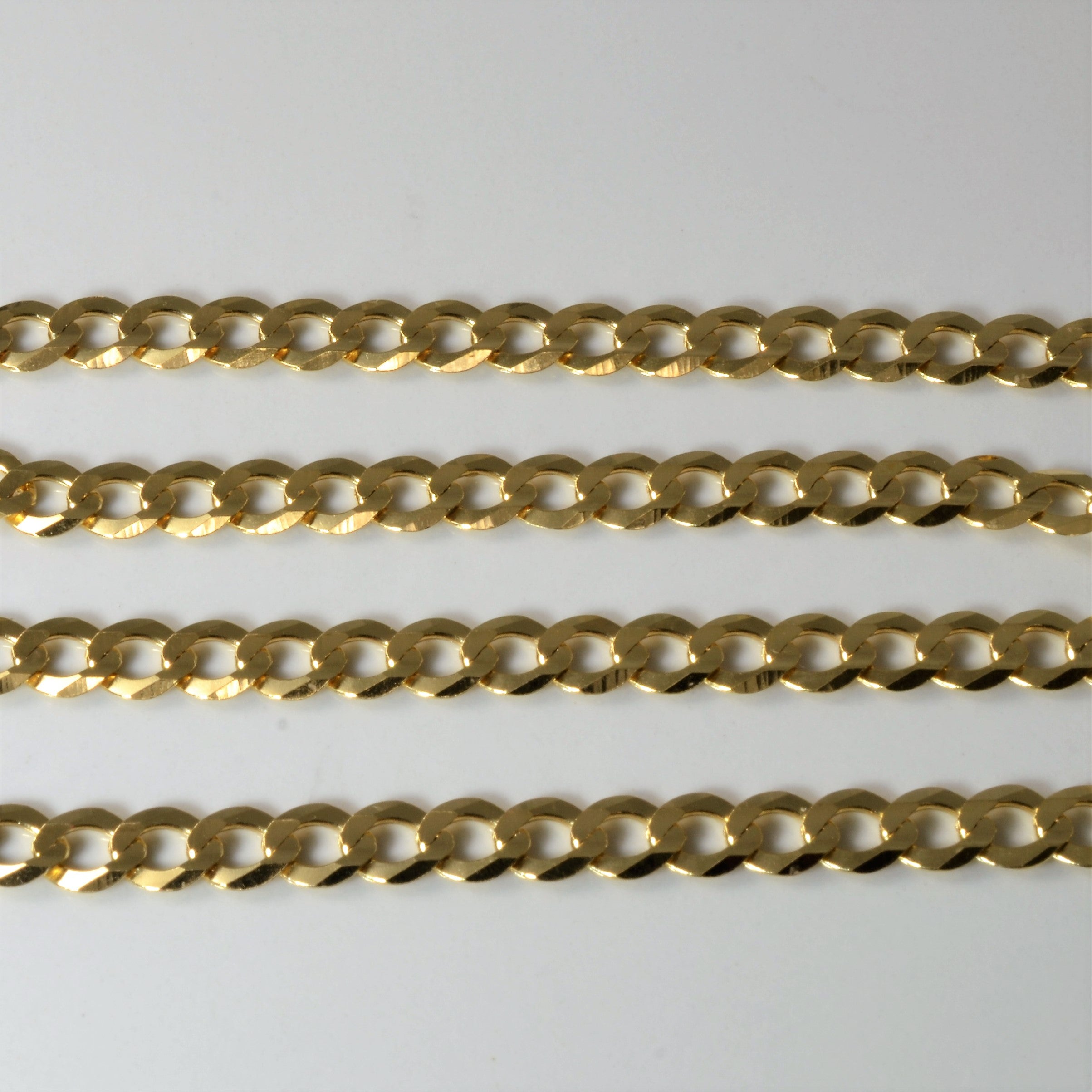 14k Yellow Gold Cuban Chain | 20" |