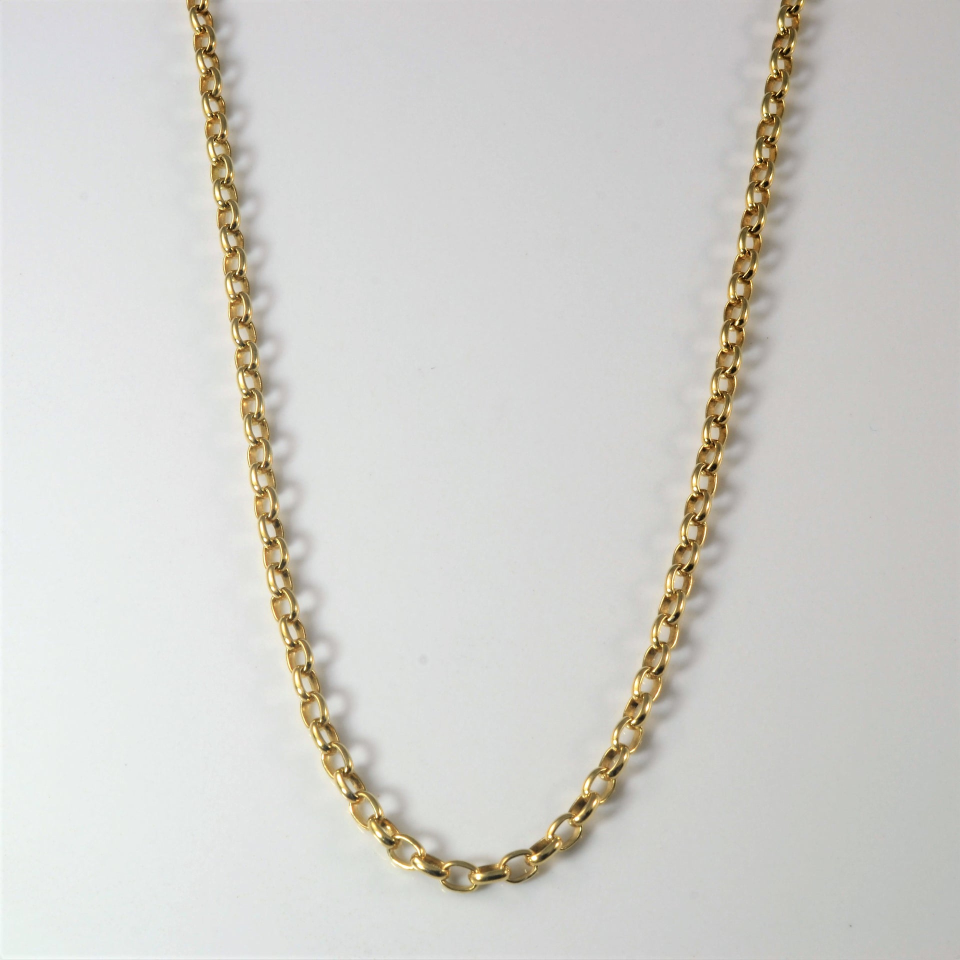 14K Gold Filled Heavy Rolo Chain, 2 mm Rolo chain, (GF-100)