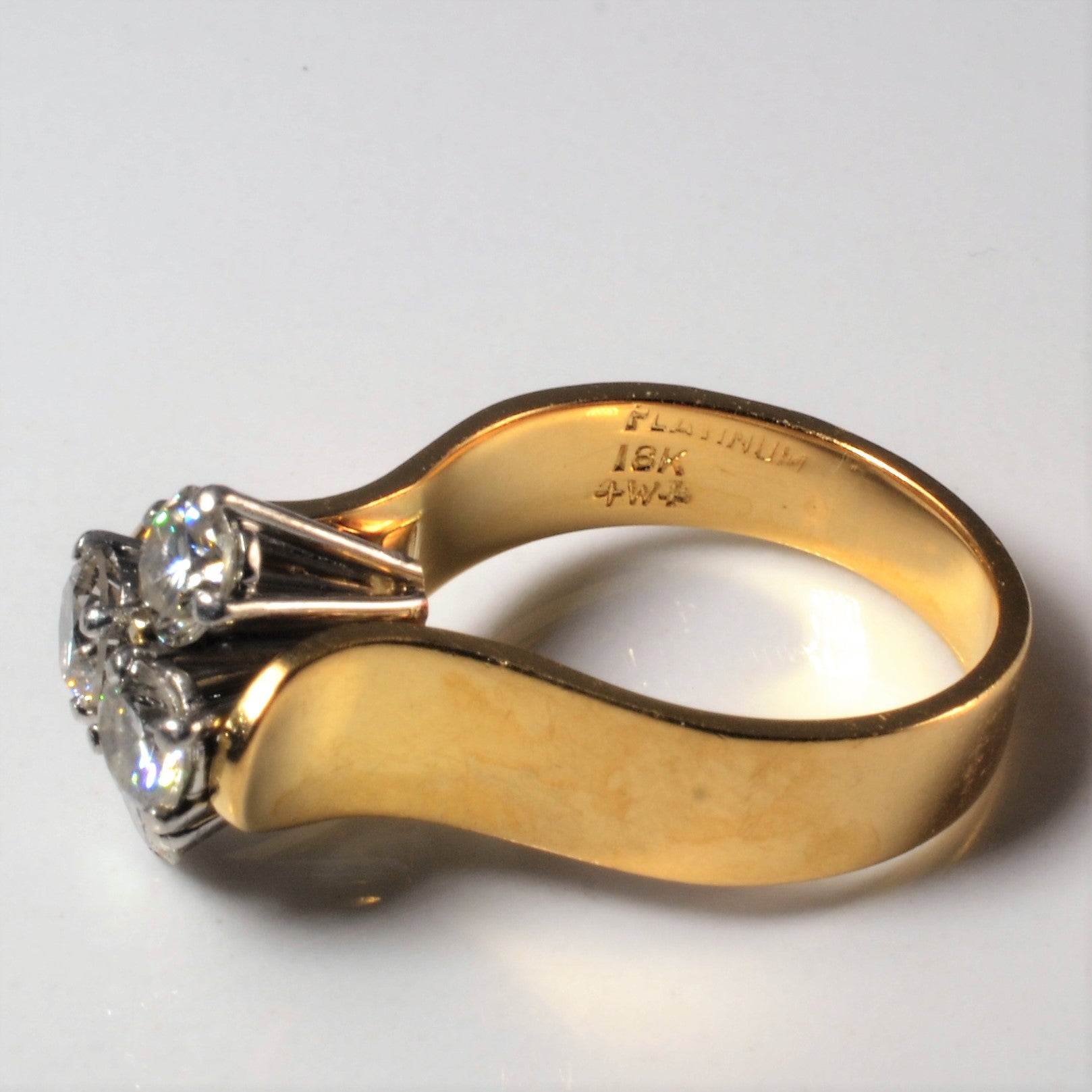 High Set Diamond Cluster Ring | 1.00ctw | SZ 4.25 |