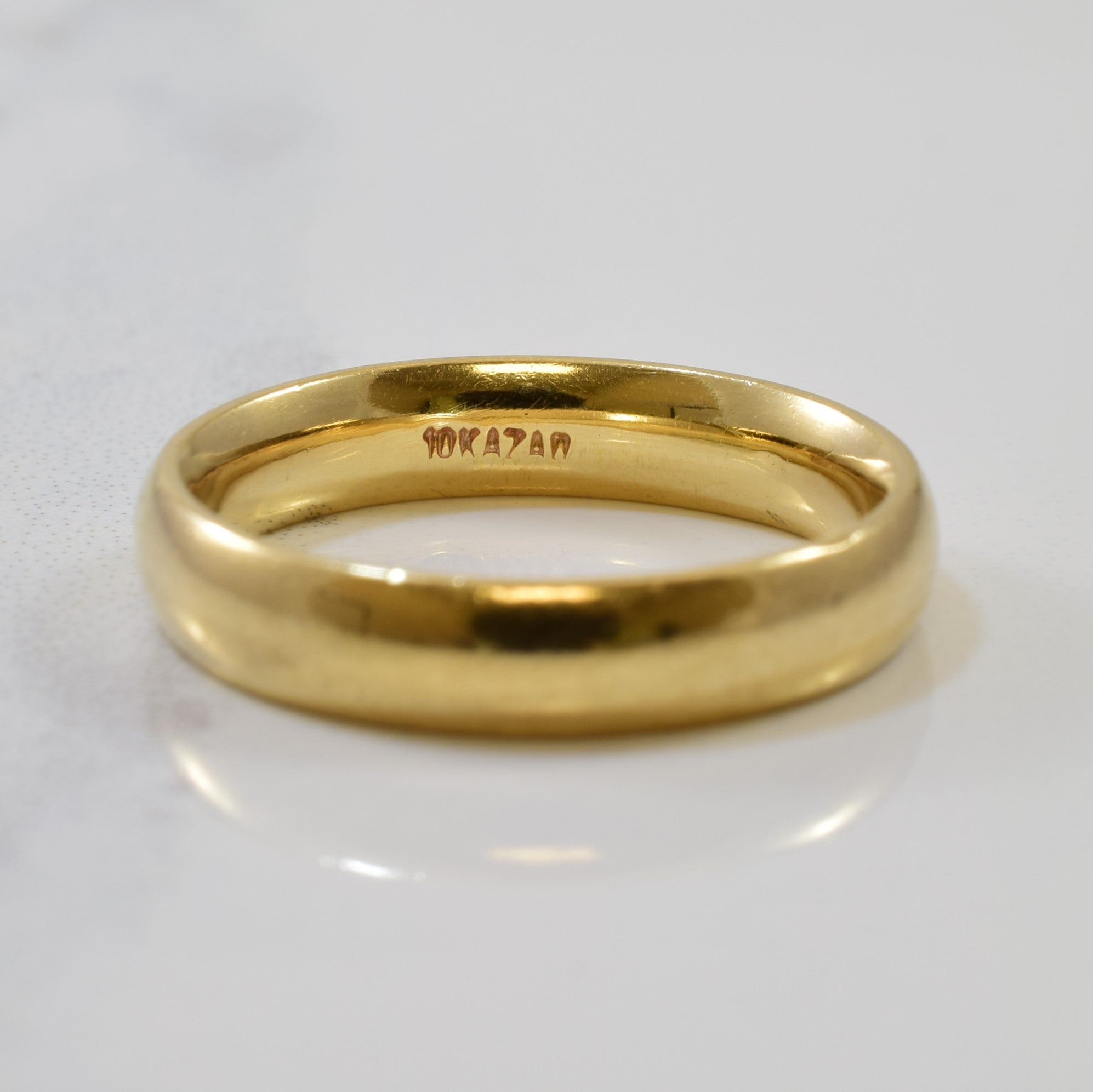 Classic Yellow Gold Band | SZ 6 |