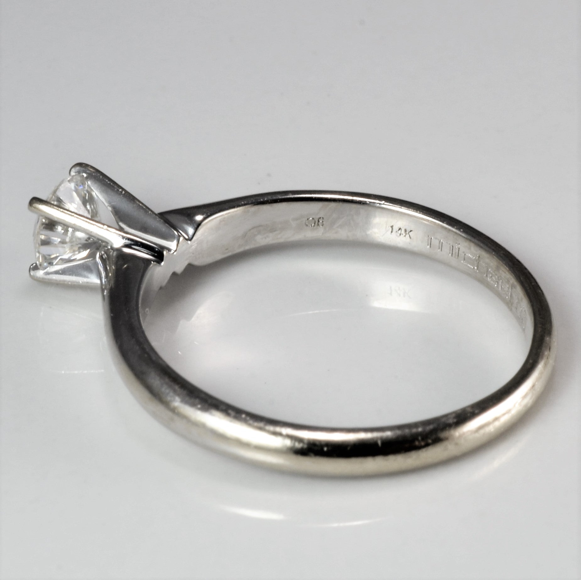 Solitaire Diamond Engagement Ring | 0.34 ct, SZ 5 |