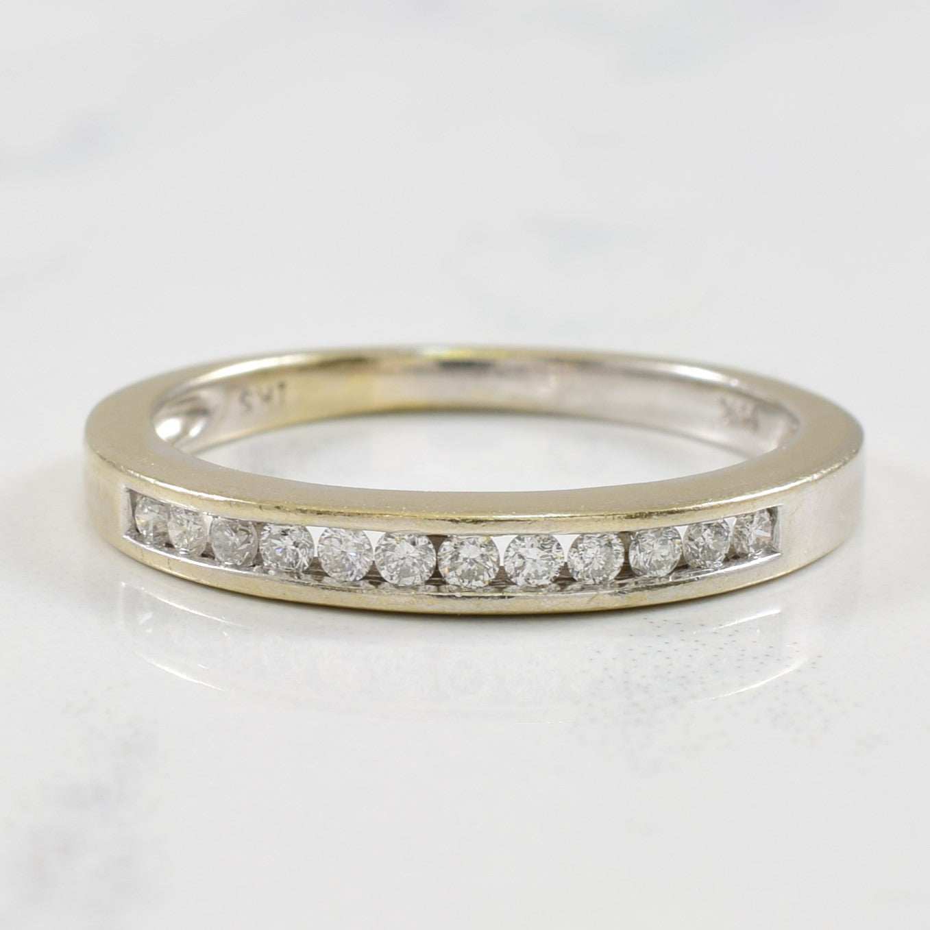 Channel Set Diamond Band | 0.15ctw | SZ 6 |