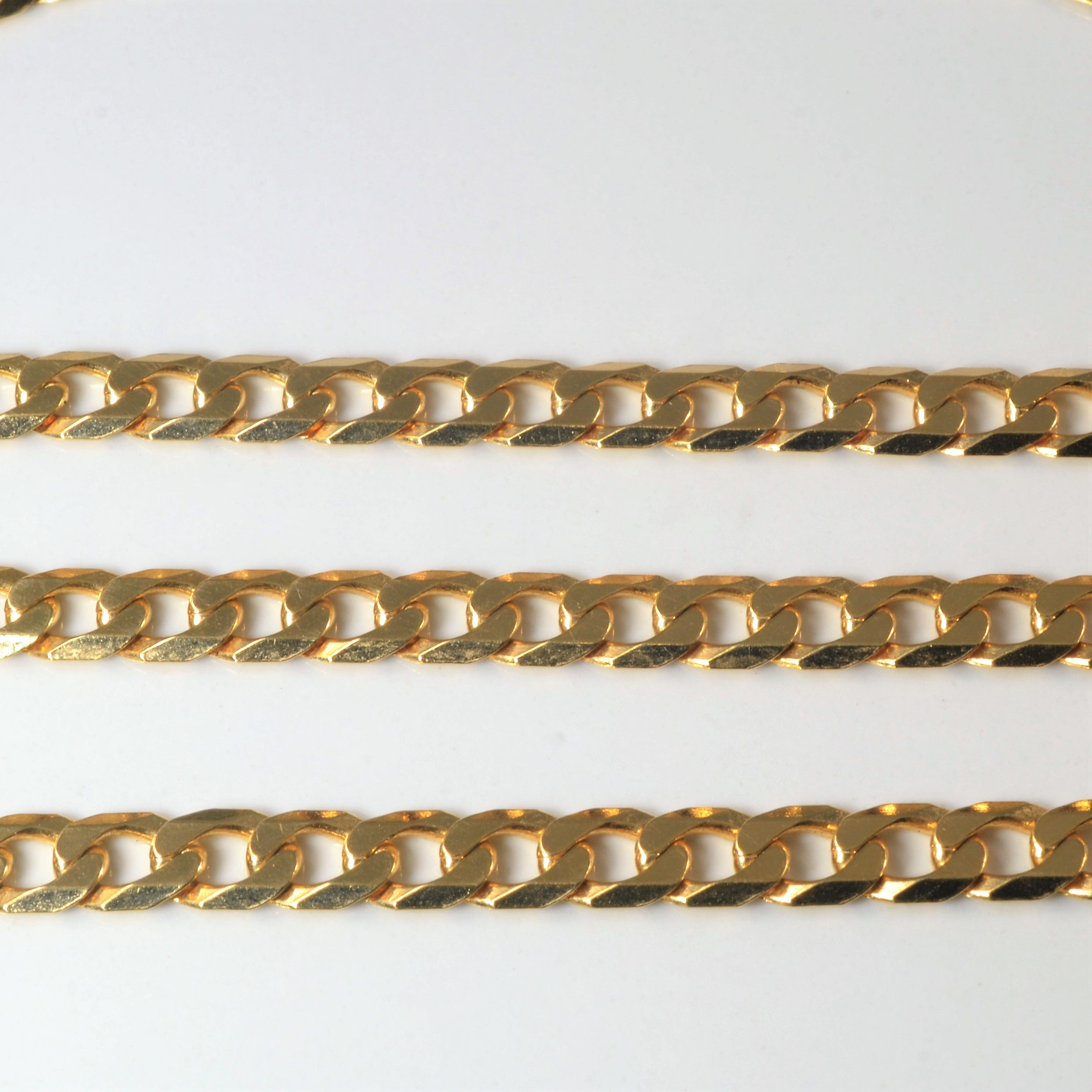 10k Yellow Gold Curb Chain | 24" |