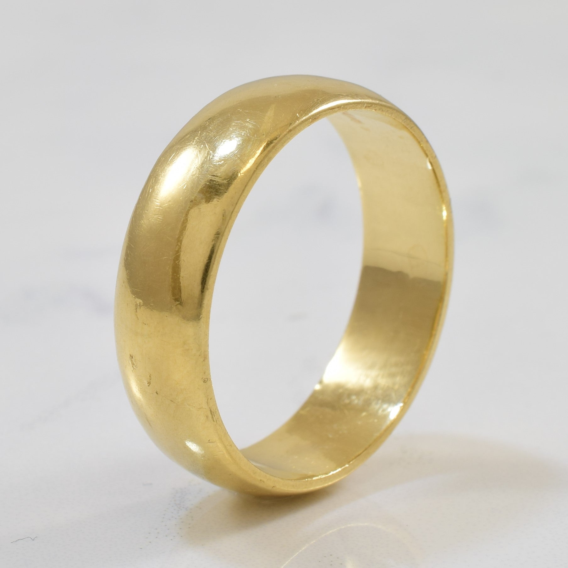Classic Yellow Gold Band | SZ 13.25 |