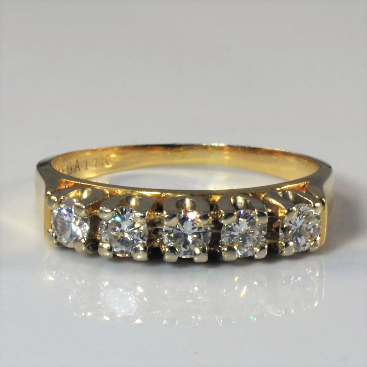 Five Stone Diamond Ring | 0.50ctw | SZ 6.75 |