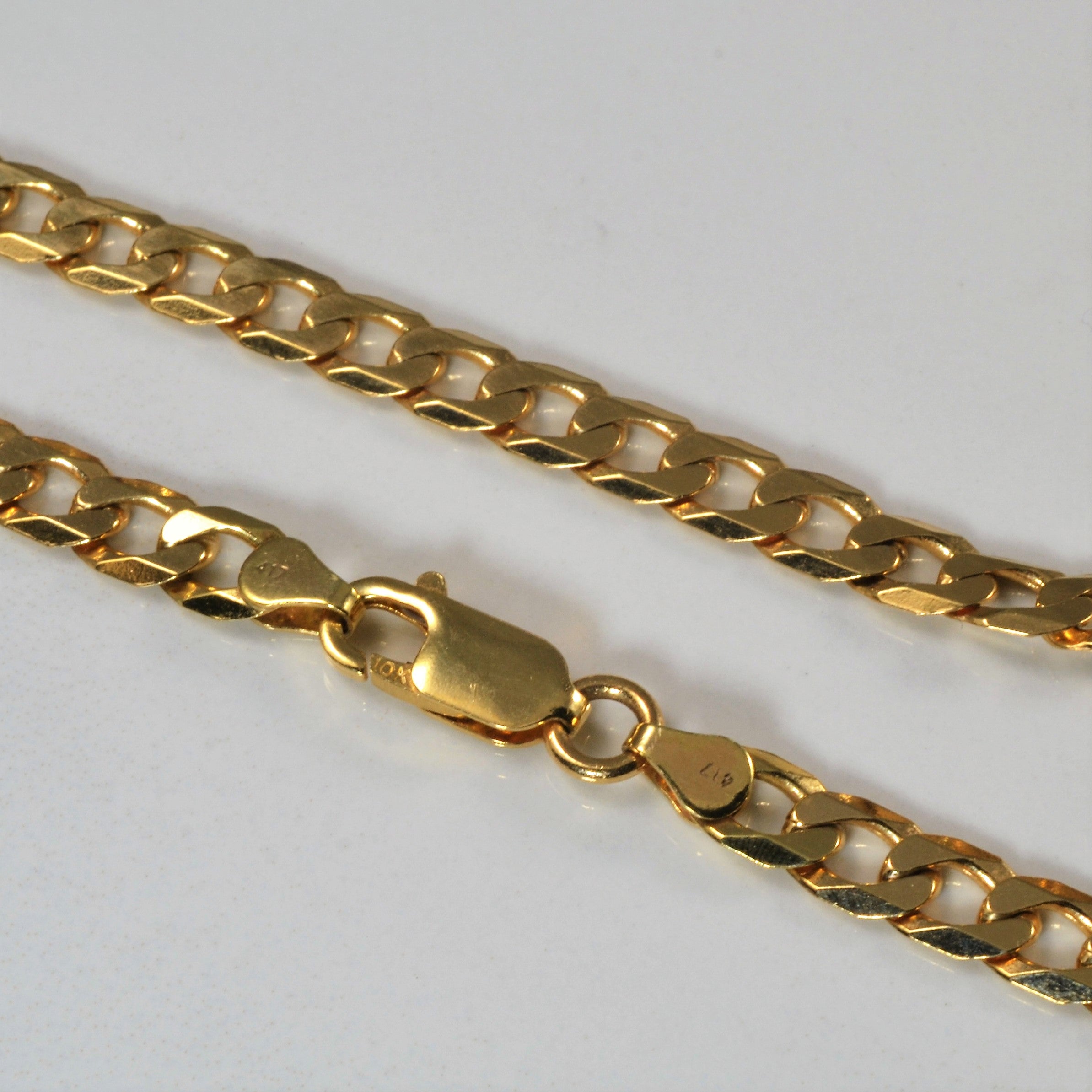 10k Yellow Gold Curb Chain | 24" |