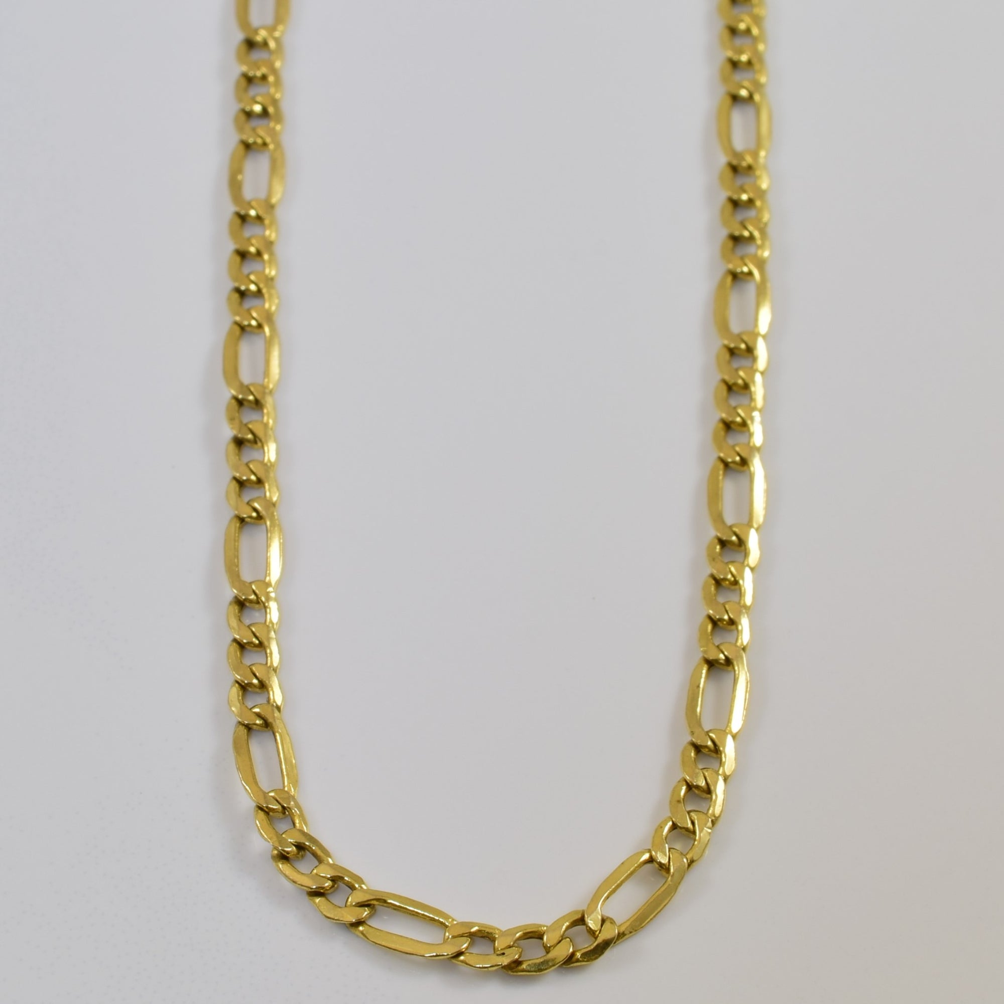 10k Yellow Gold Figarucci Chain | 24