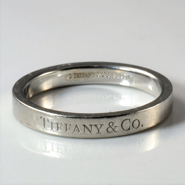 Tiffany & Co.' Platinum Band | SZ 7.75 |
