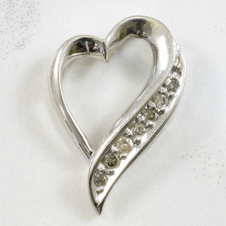 Diamond Heart Pendant | 0.05ctw |