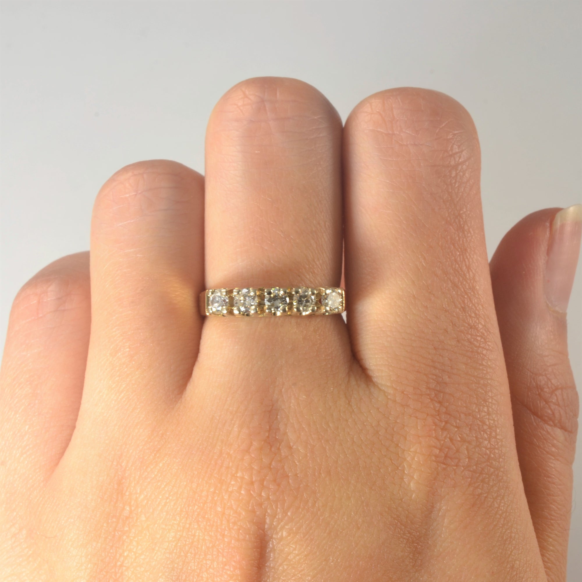 Five Stone Diamond Ring | 0.50ctw | SZ 6.75 |