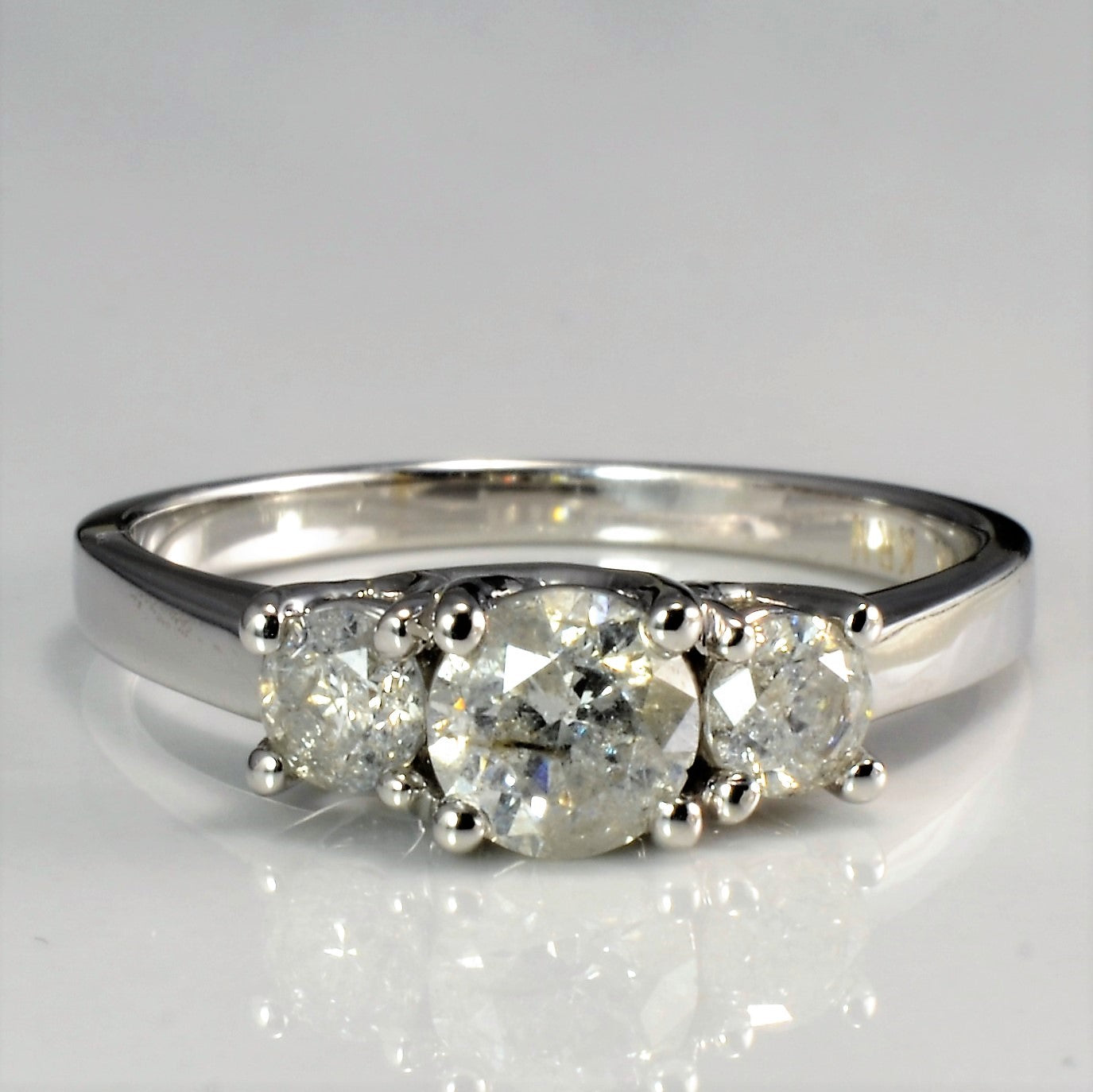 Three Stone Diamond Engagement Ring | 1.00ctw | SZ 7 |