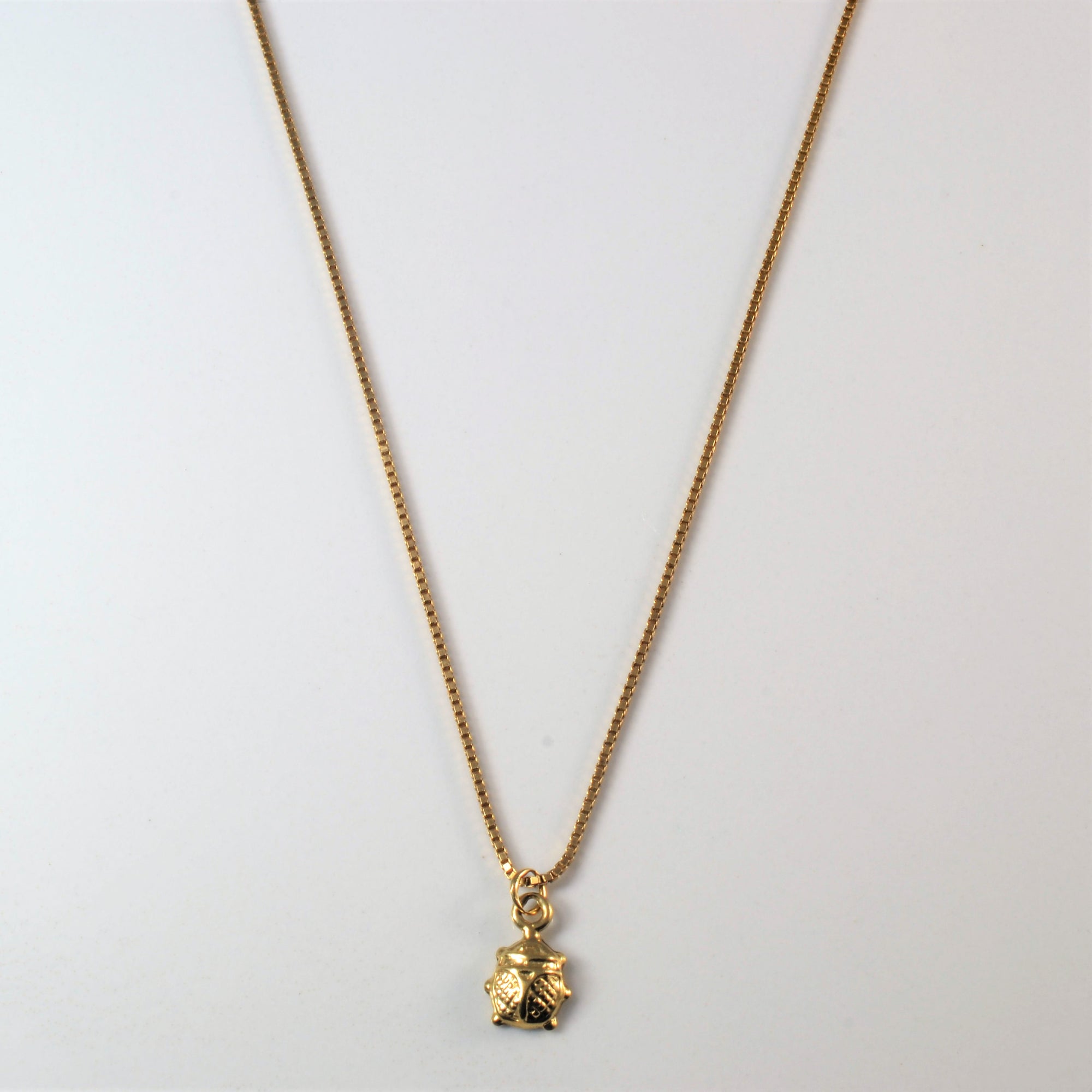 Tiffany & Co. | Jewelry | Tiffany Co Sterling 925 8k Gold Ladybug Necklace  Pendant 1816 Love Bug | Poshmark