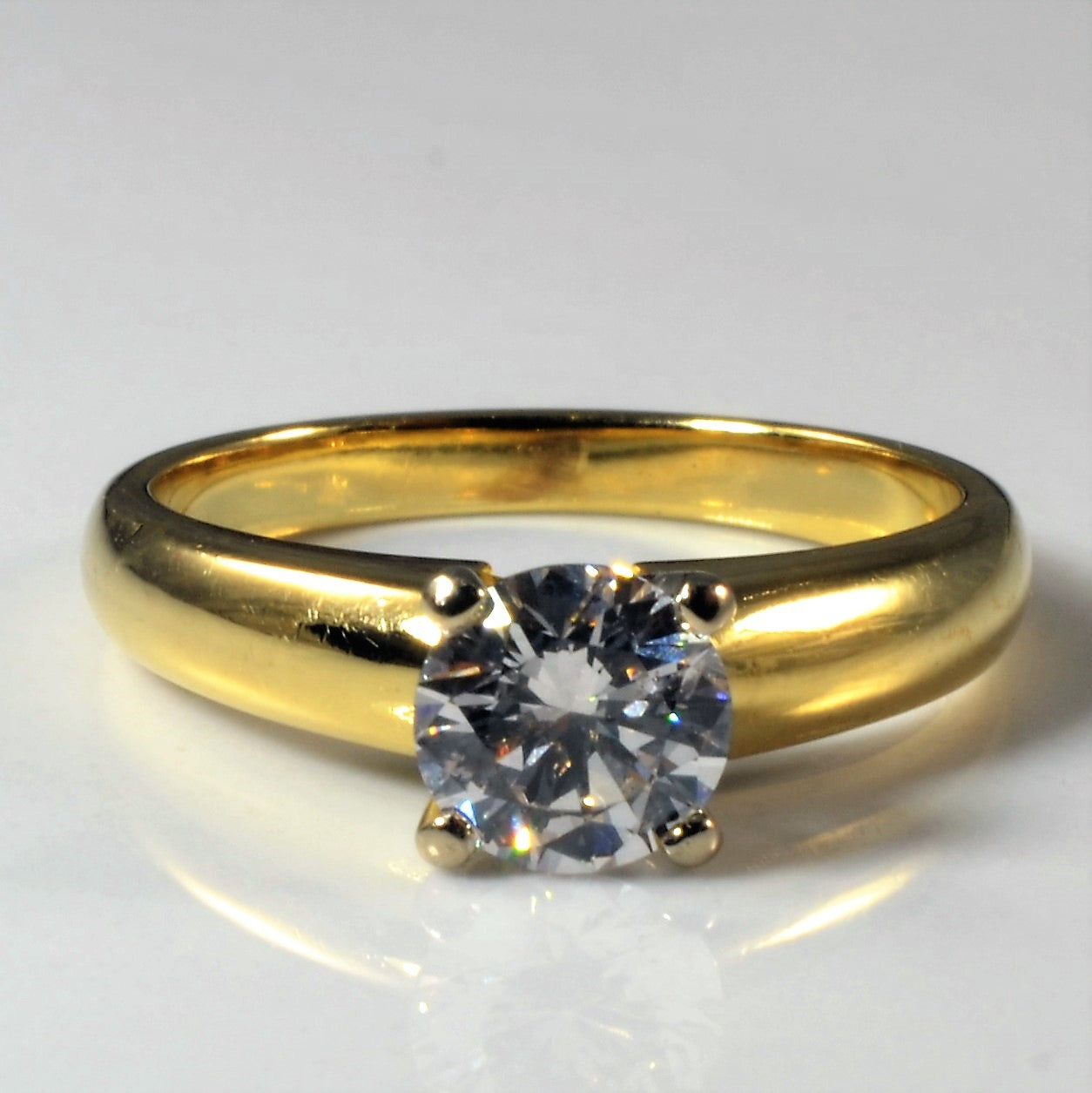Classic Solitaire Diamond Ring | 0.79ct | SZ 6 |