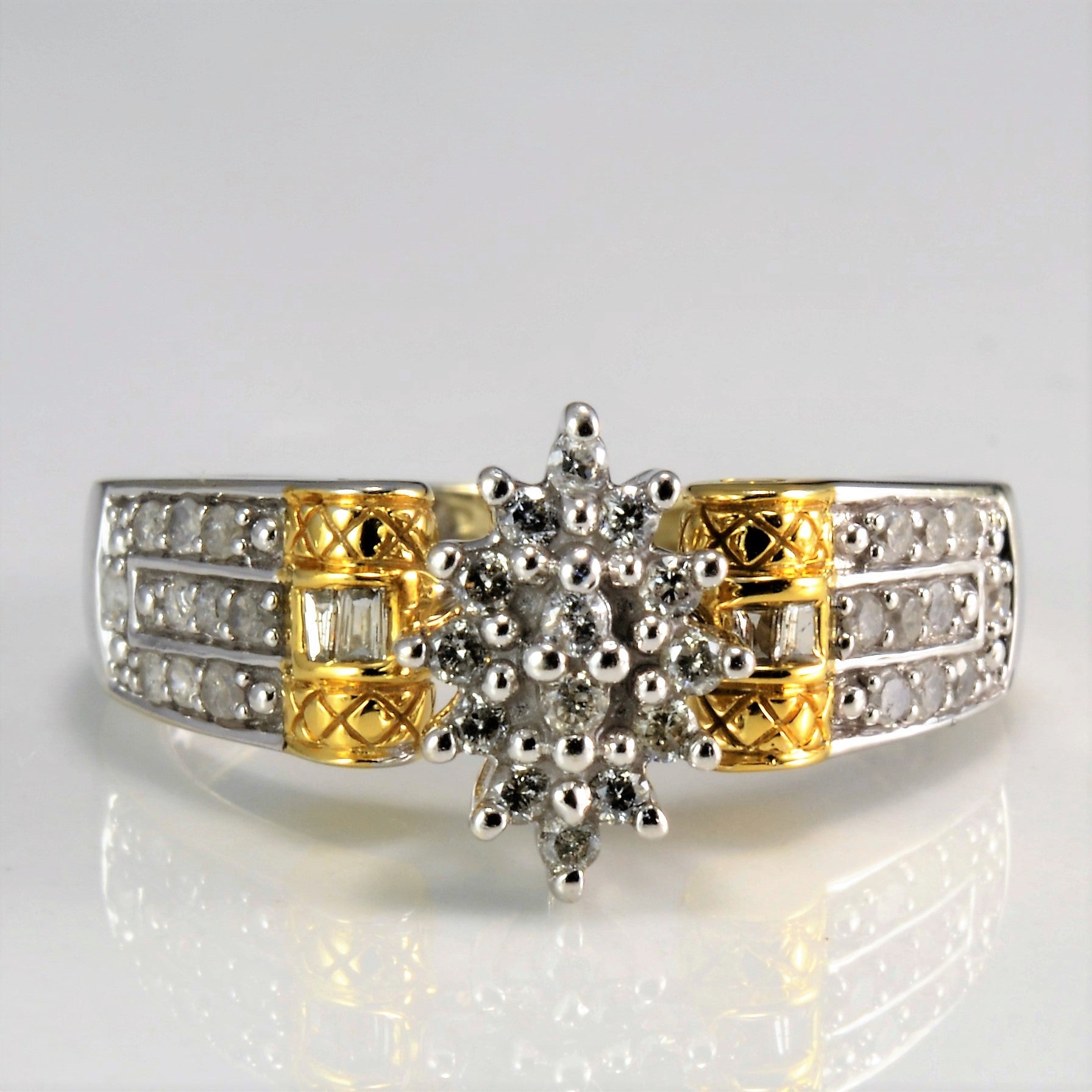 Cluster Set Diamond Ring | 0.20 ctw, SZ 4.5 |