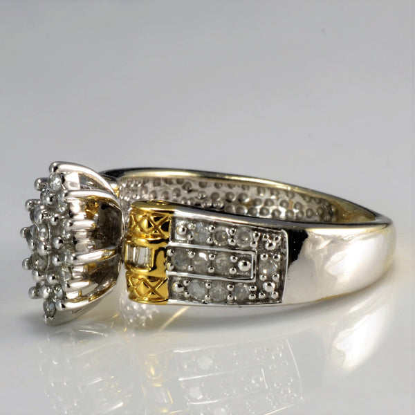 Cluster Set Diamond Ring | 0.20 ctw, SZ 4.5 |