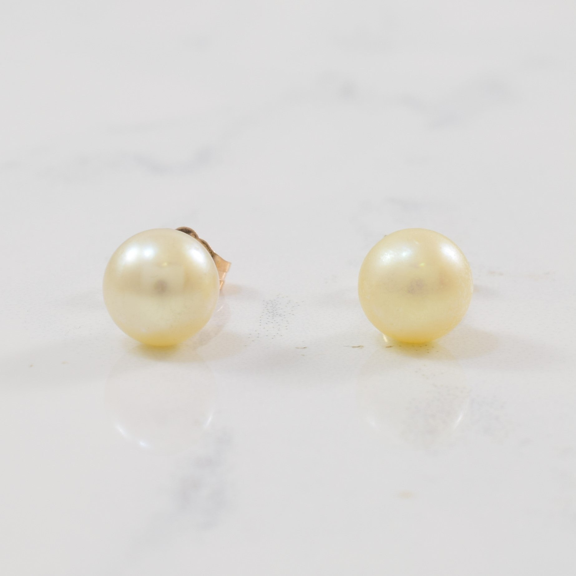 Pearl Stud Earrings | 5.20ctw |