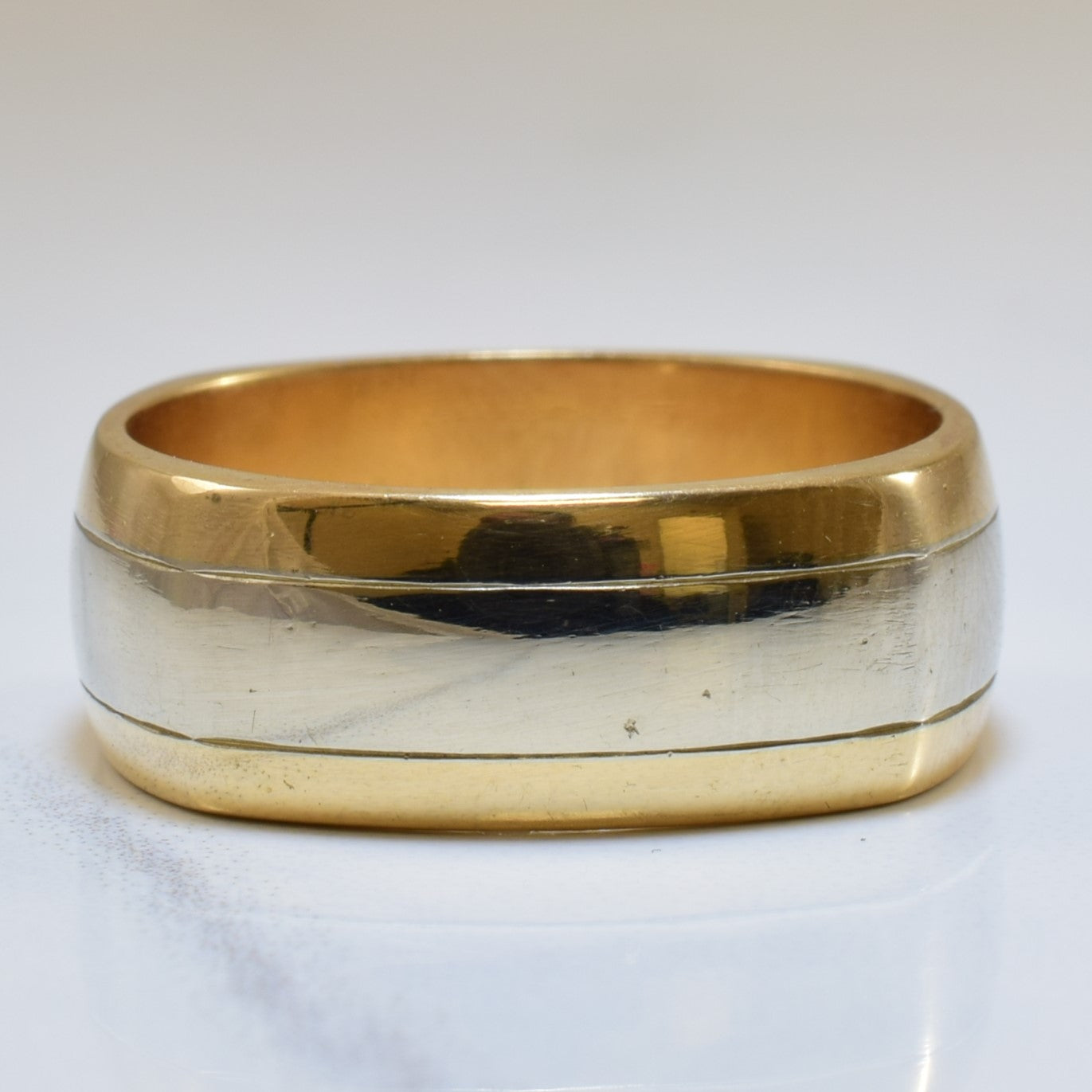 Soft Square Two Tone Band | SZ 9.75 |