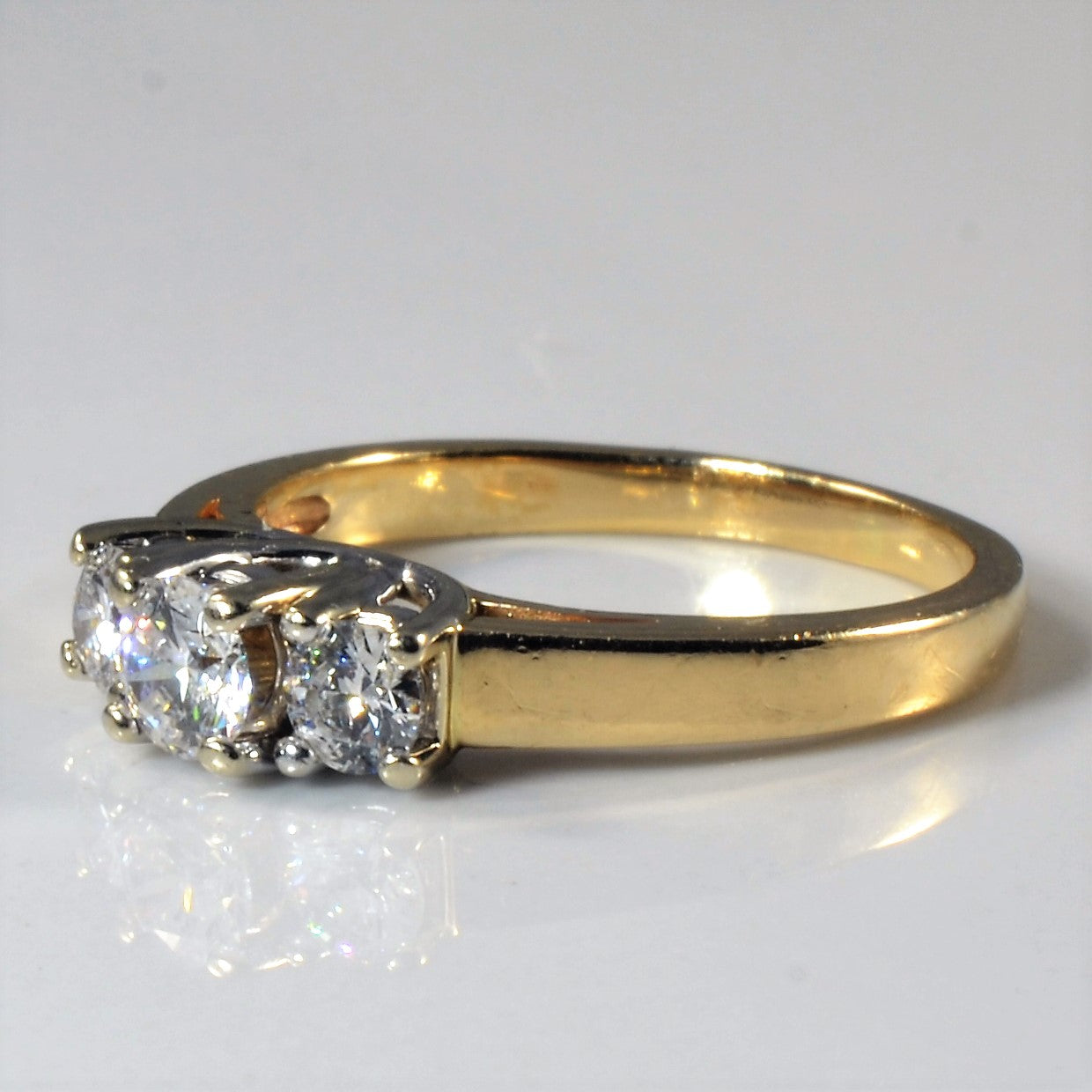 Three Stone Diamond Ring | 0.46ctw | SZ 5 |