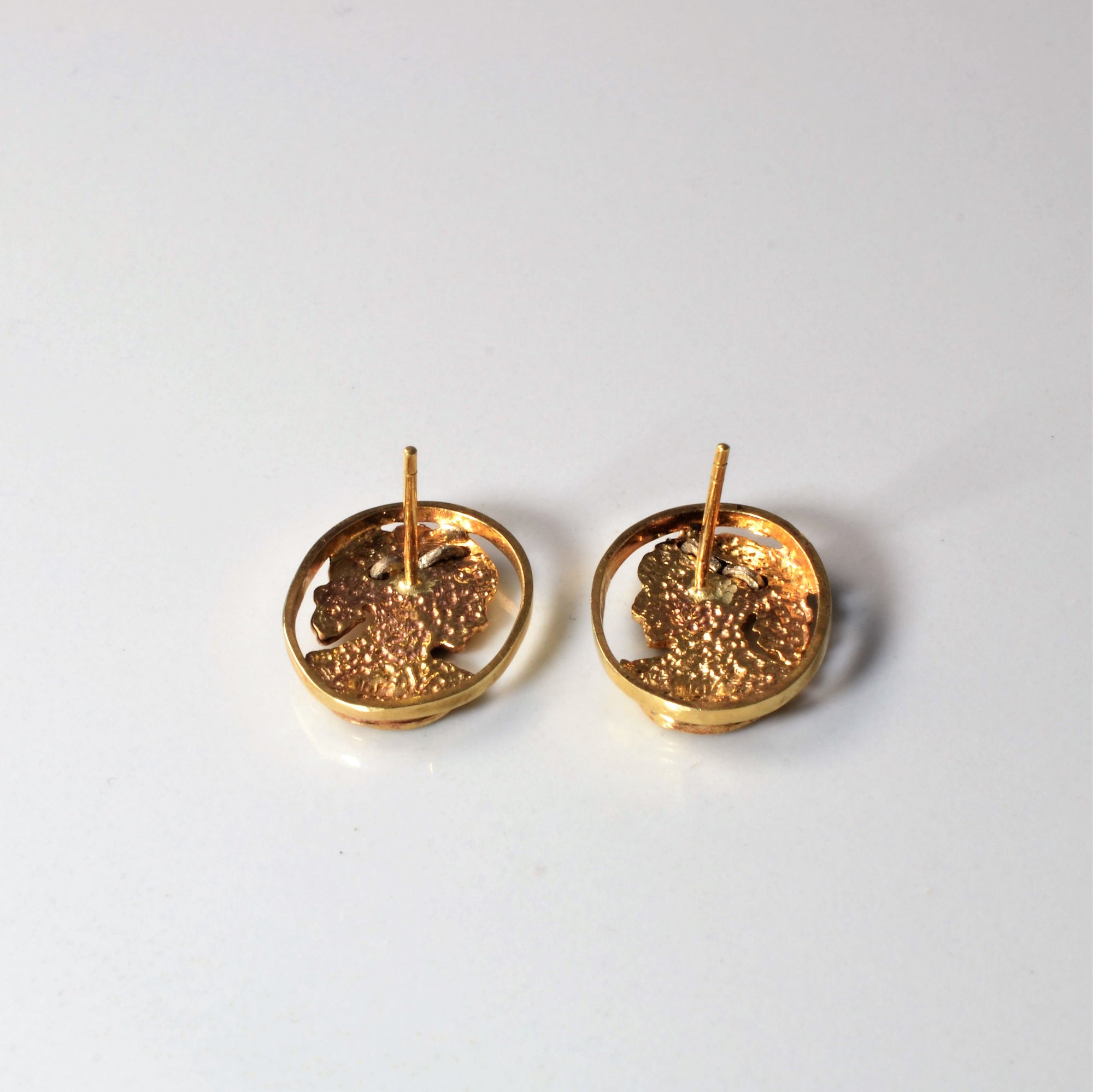 Grecian Goddess Gold Earrings |