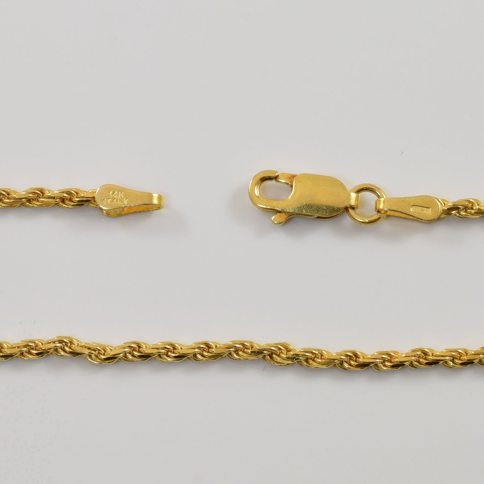 14k Yellow Gold Twisted Serpentine Chain | 18" |